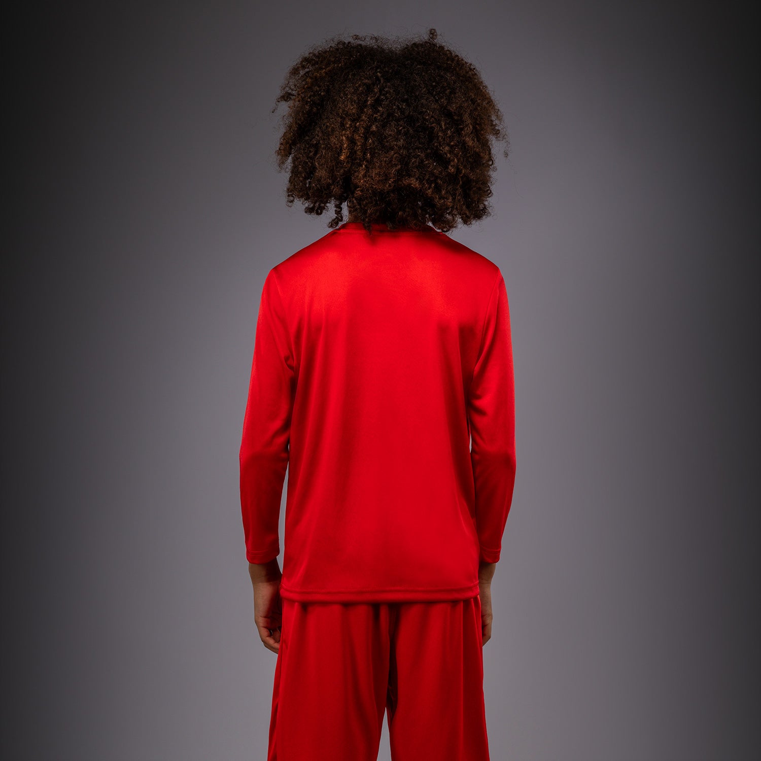 Venum Lineup Youth Performance Long Sleeve T-Shirt Red/White  product-type_Dry Tech T-Shirts Venum