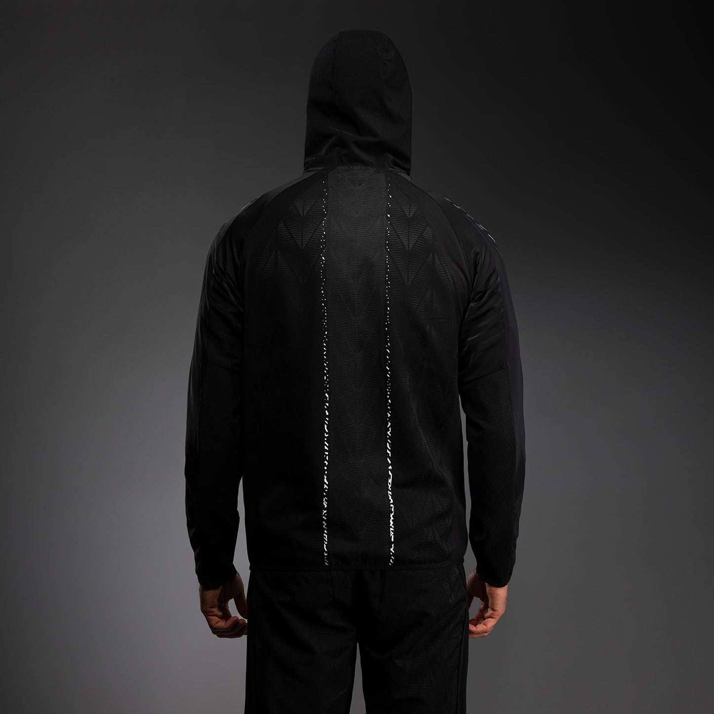 Men’s UFC Zenith by Venum Black Authentic Fight Night Walkout Hoodie Personalized