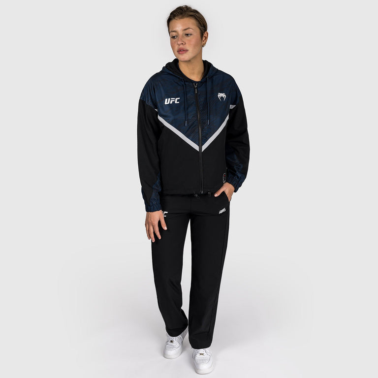 UFC Fusion by Venum Fight Week Women's Zip Hoodie - Oceanic Blue