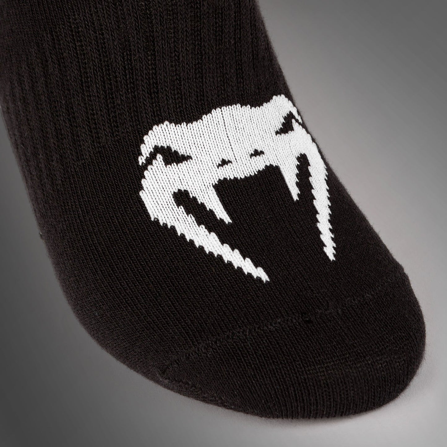 Venum Classic Footlet Sock - set of 3 - Black/White