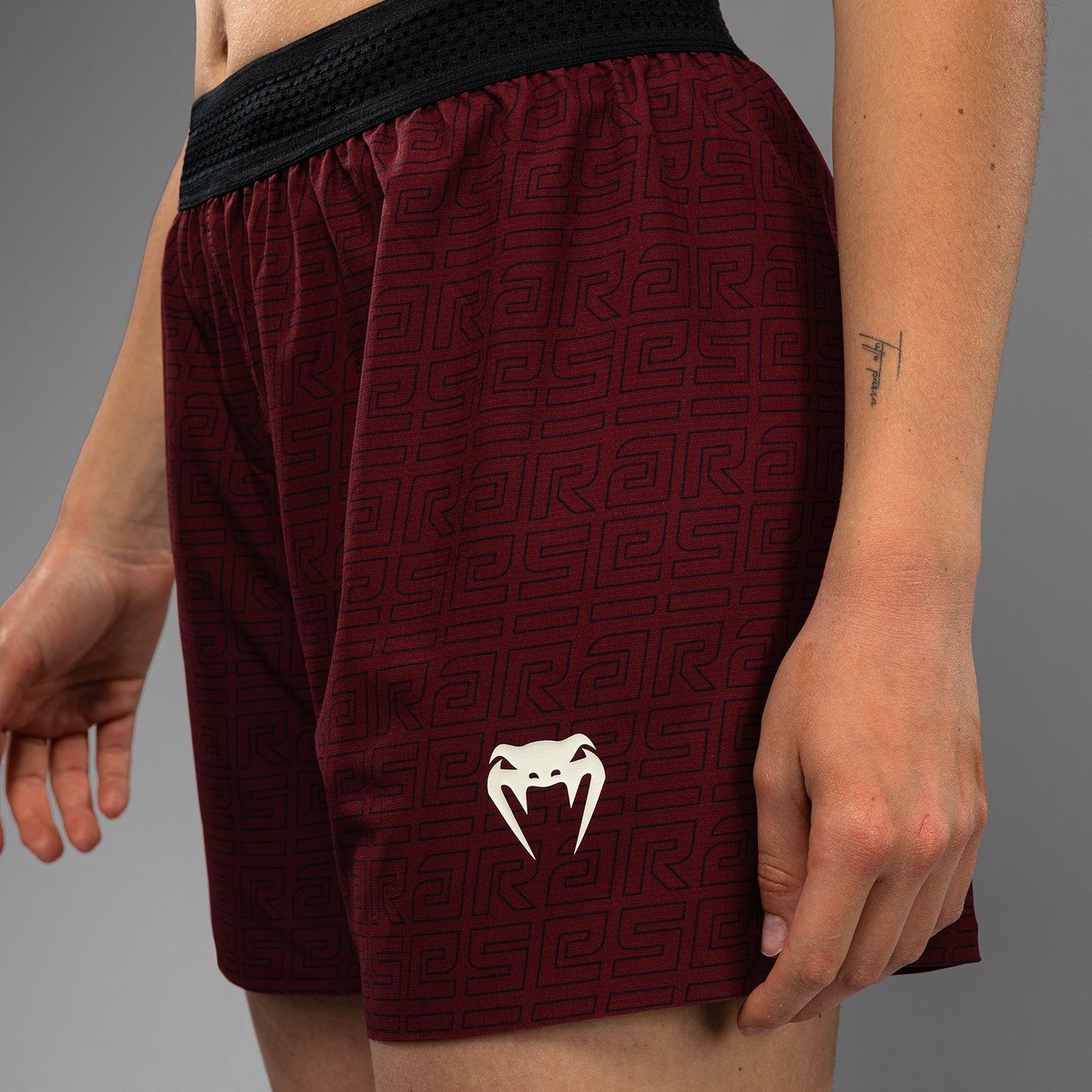 Venum x Ares Women’s Training Shorts - Burgundy