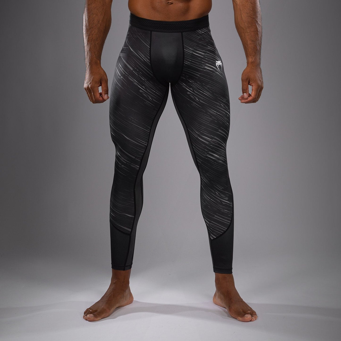 Venum Rapid Spats - Black/Storm Grey