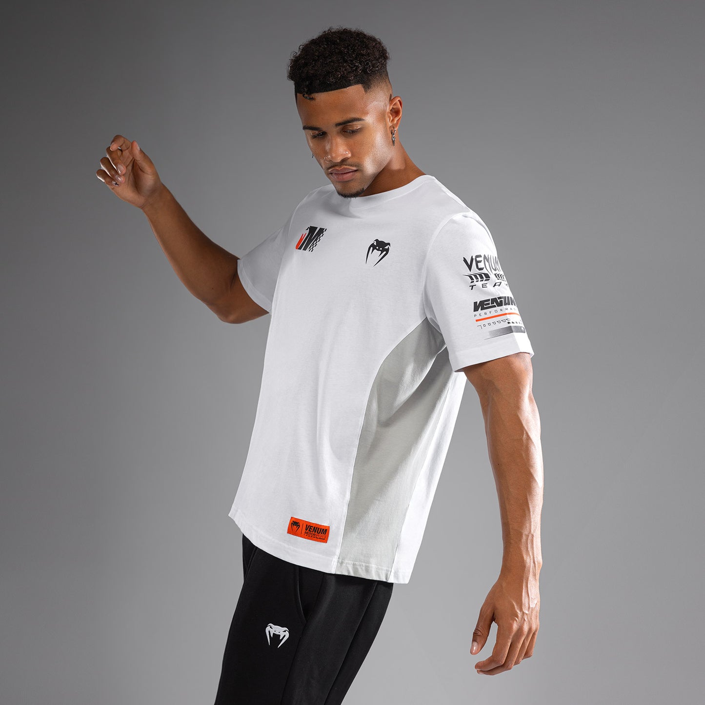 Venum Motorsport T-Shirt - Snow White