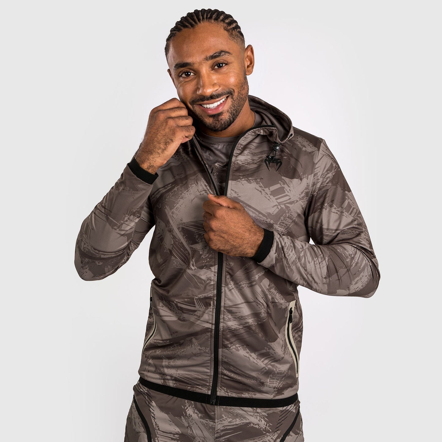 Venum Electron 3.0 Hoodie - Sand