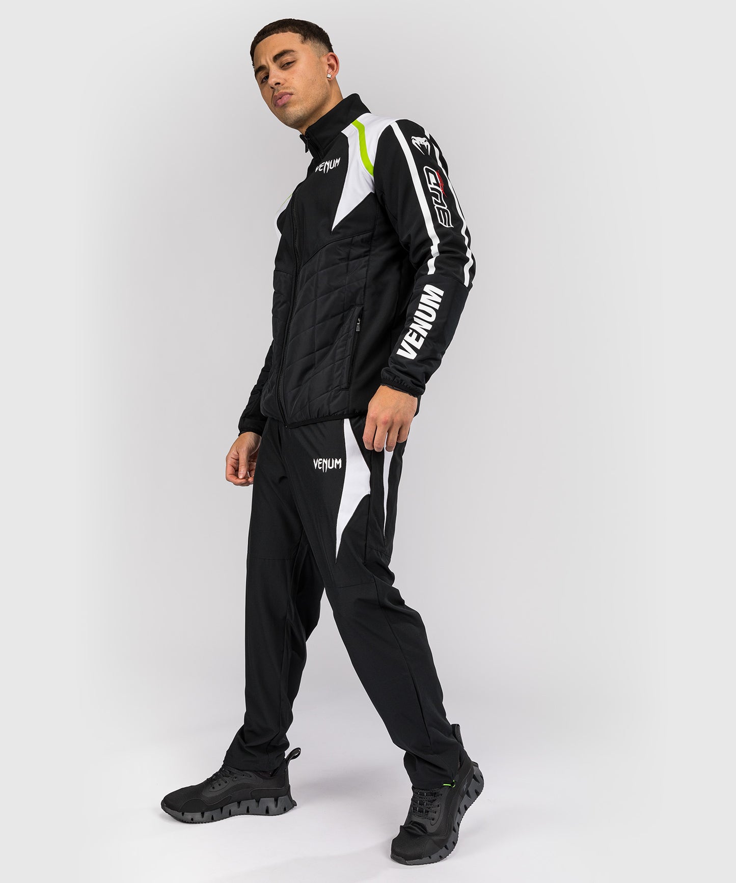Venum x Bud Racing Men’s Jacket - Black/White/Lime Green