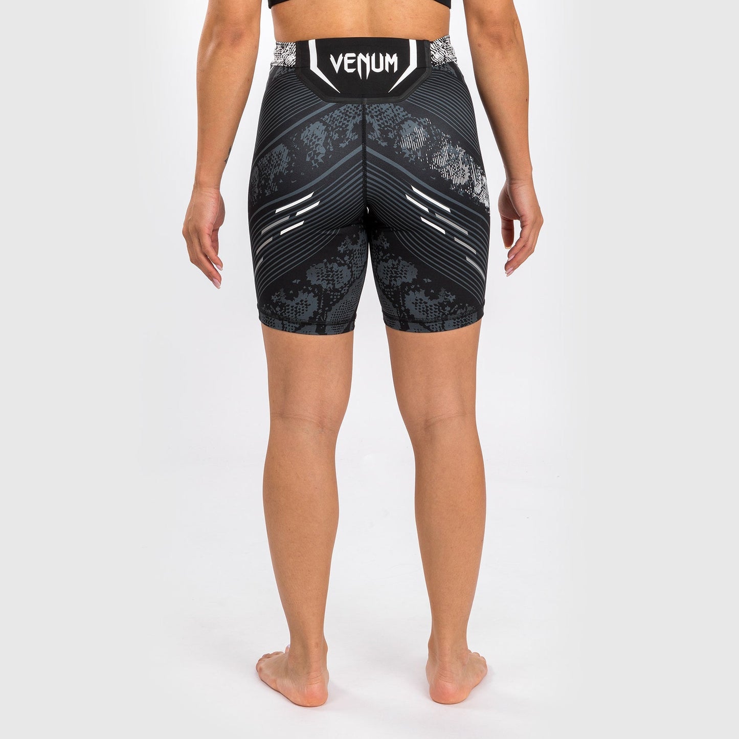 UFC Adrenaline by Venum Authentic Fight Night Women’s Vale Tudo Short - Long Fit - Black