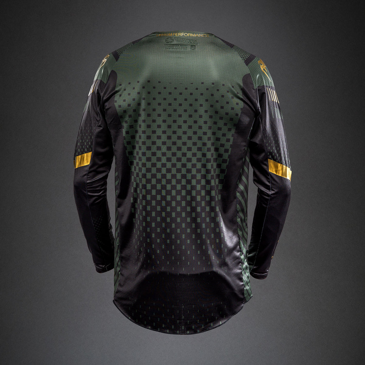 Venum MX Challenger Jersey - Black/Green/Gold