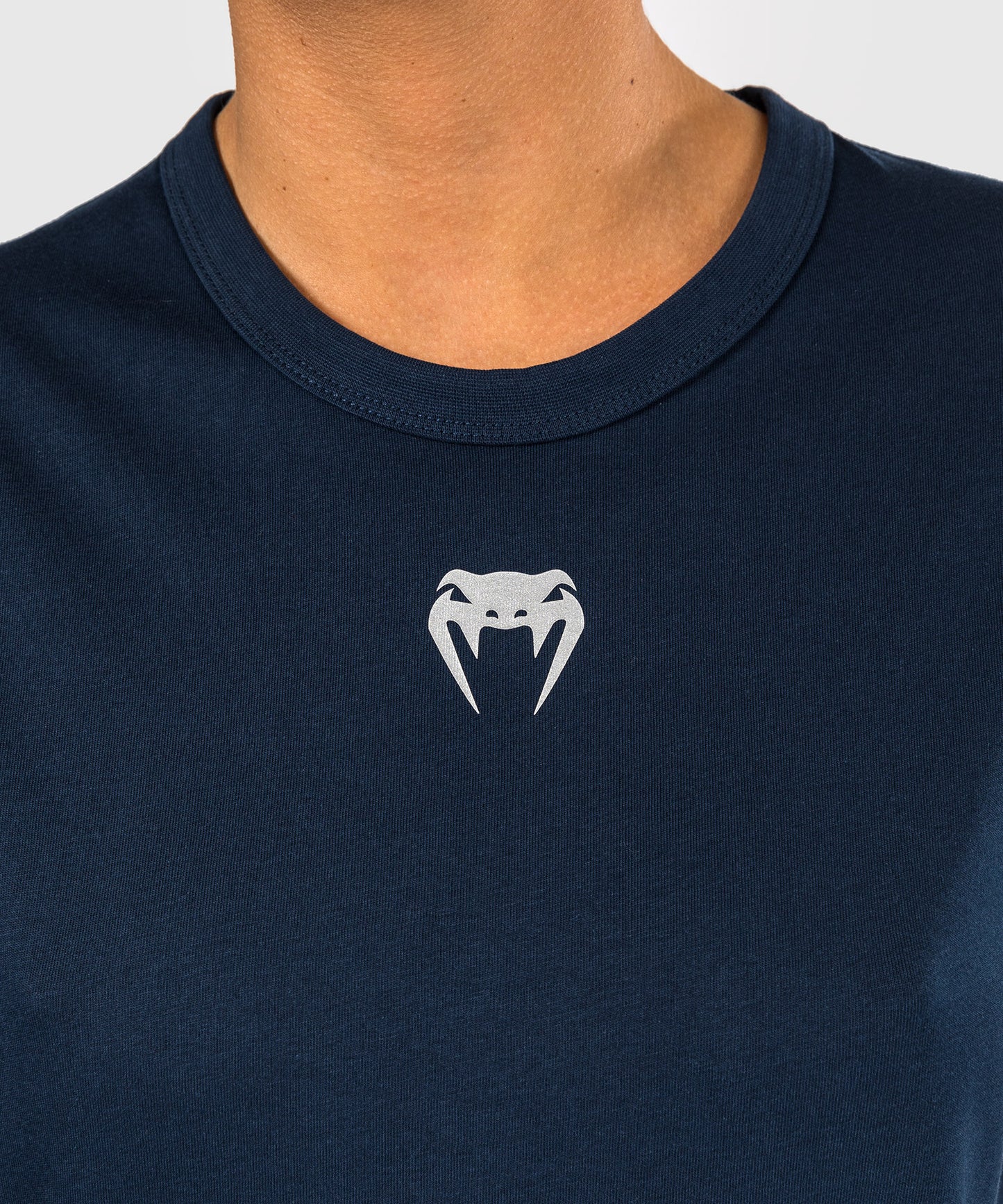 UFC Fusion by Venum Fight Week Women’s Short Sleeve Cotton T-Shirt - Solid Oceanic Blue