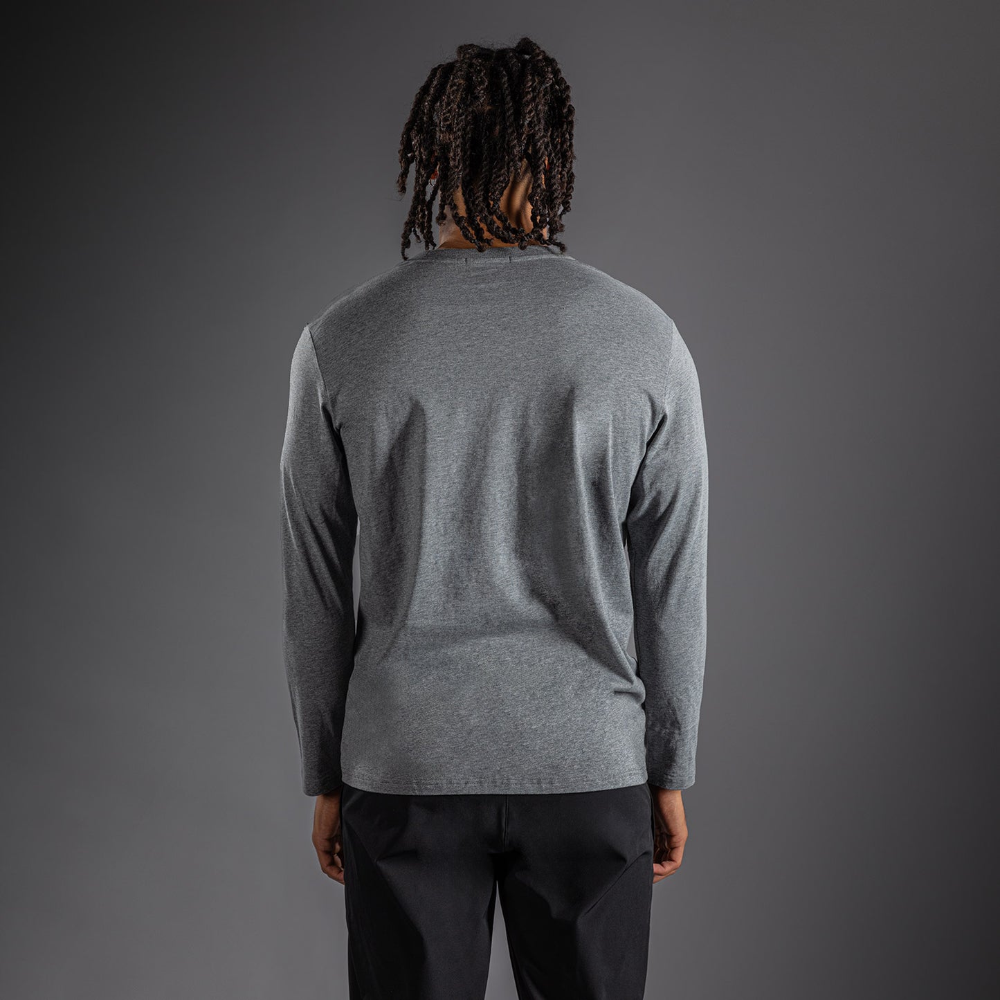 Venum Lineup Long Sleeve T-Shirt Grey - Heather/White  product-type_T-Shirts Venum