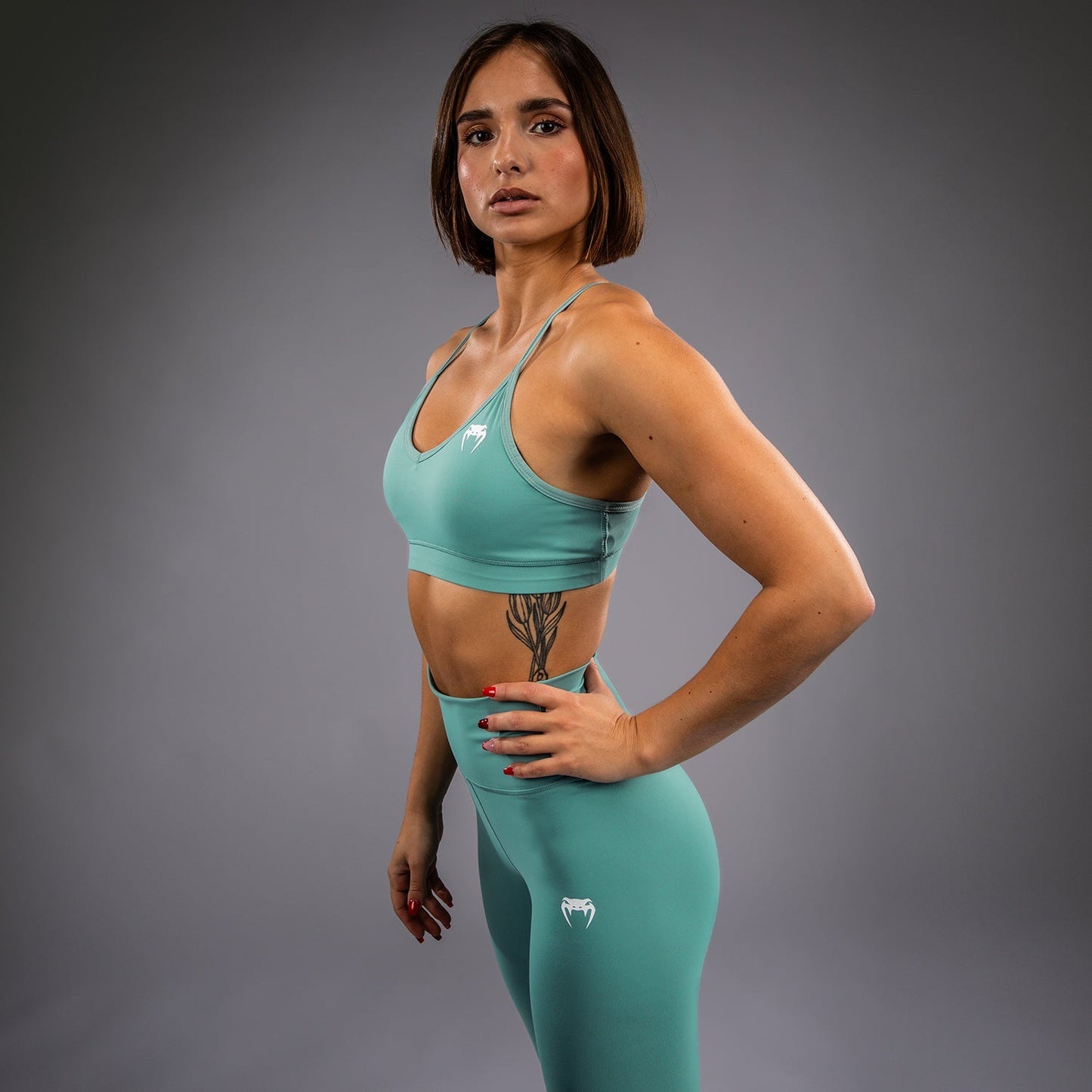 Venum Essential Women's Low Impact Sports Bra - Aqua Green