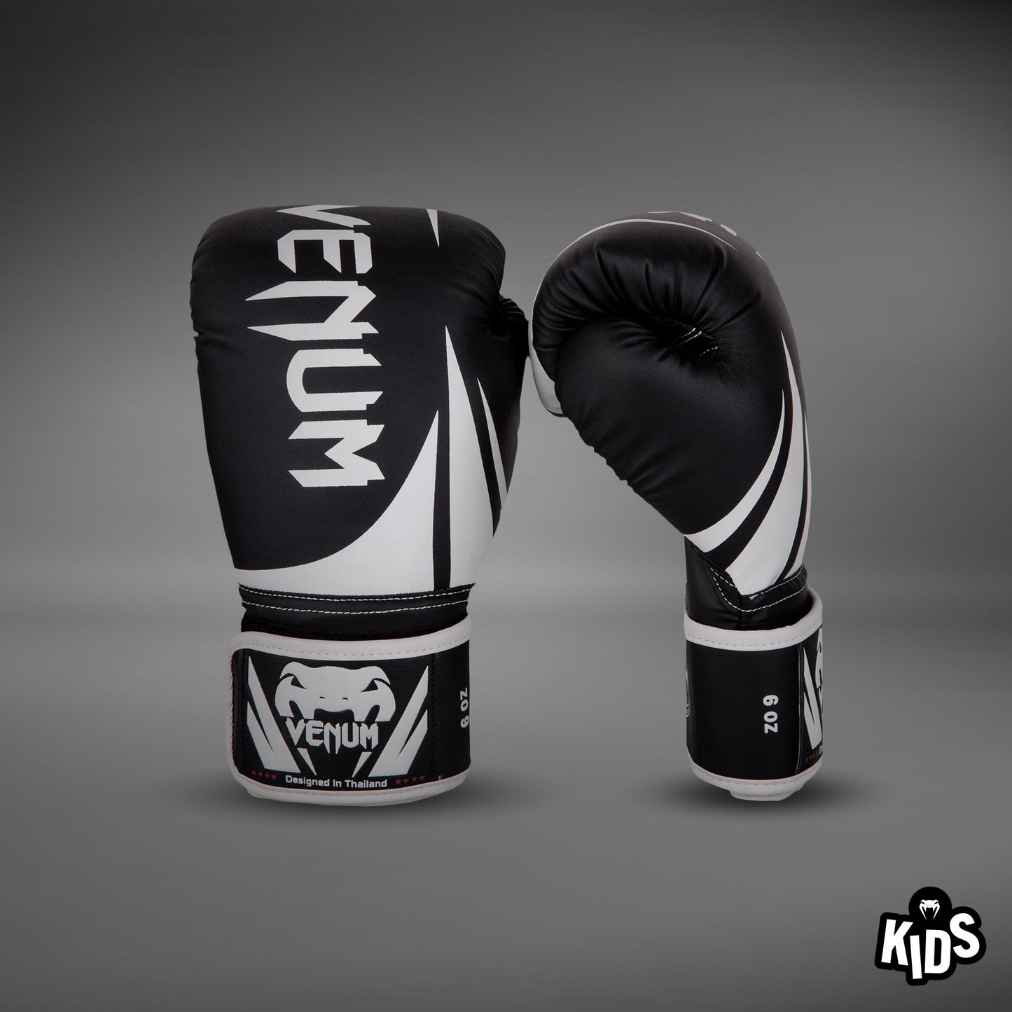 Venum Challenger 2.0 Kids Boxing Gloves - Black/White