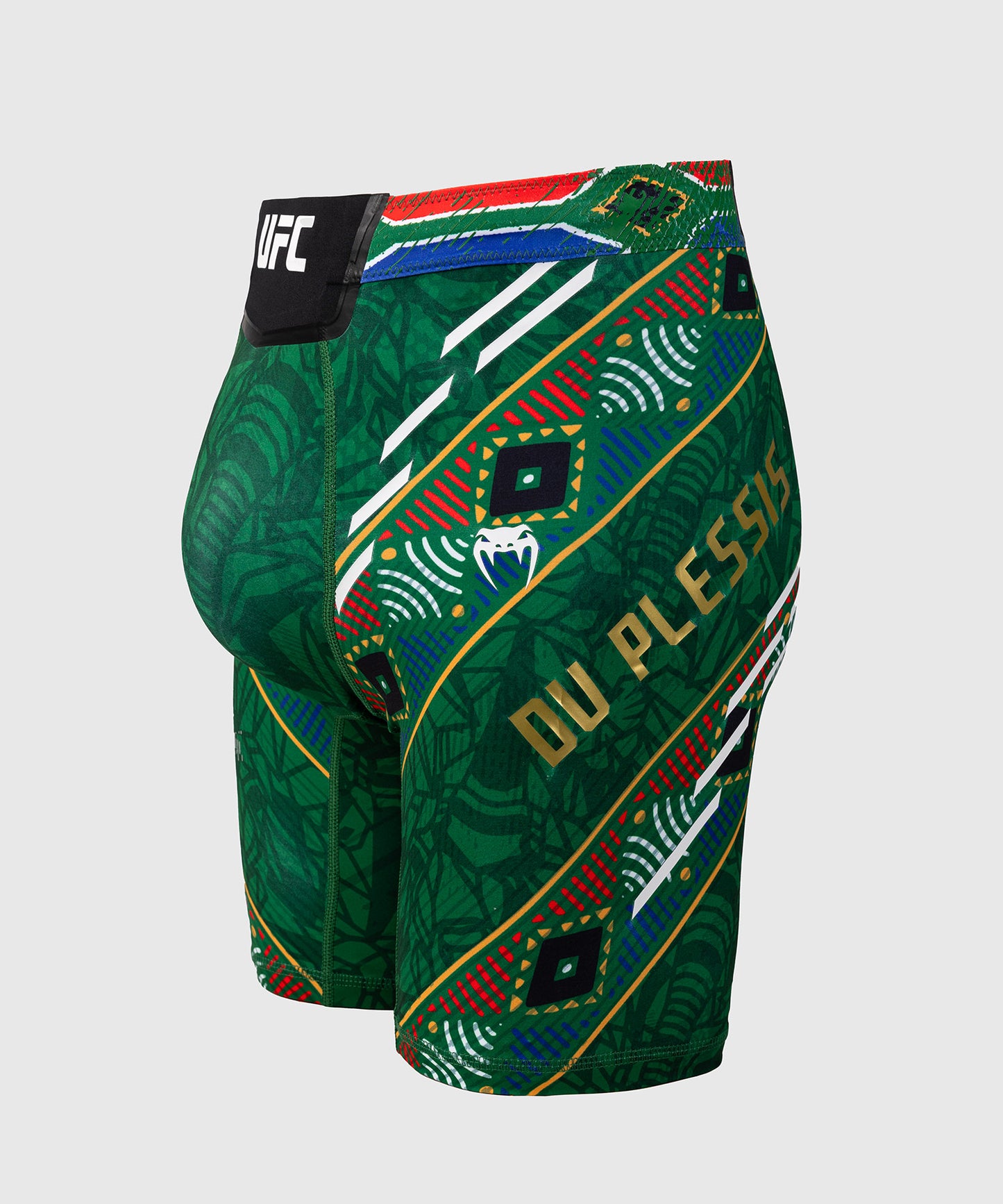 Men's UFC Unrivaled by Venum Green Dricus Du Plessis Vale Tudo Short