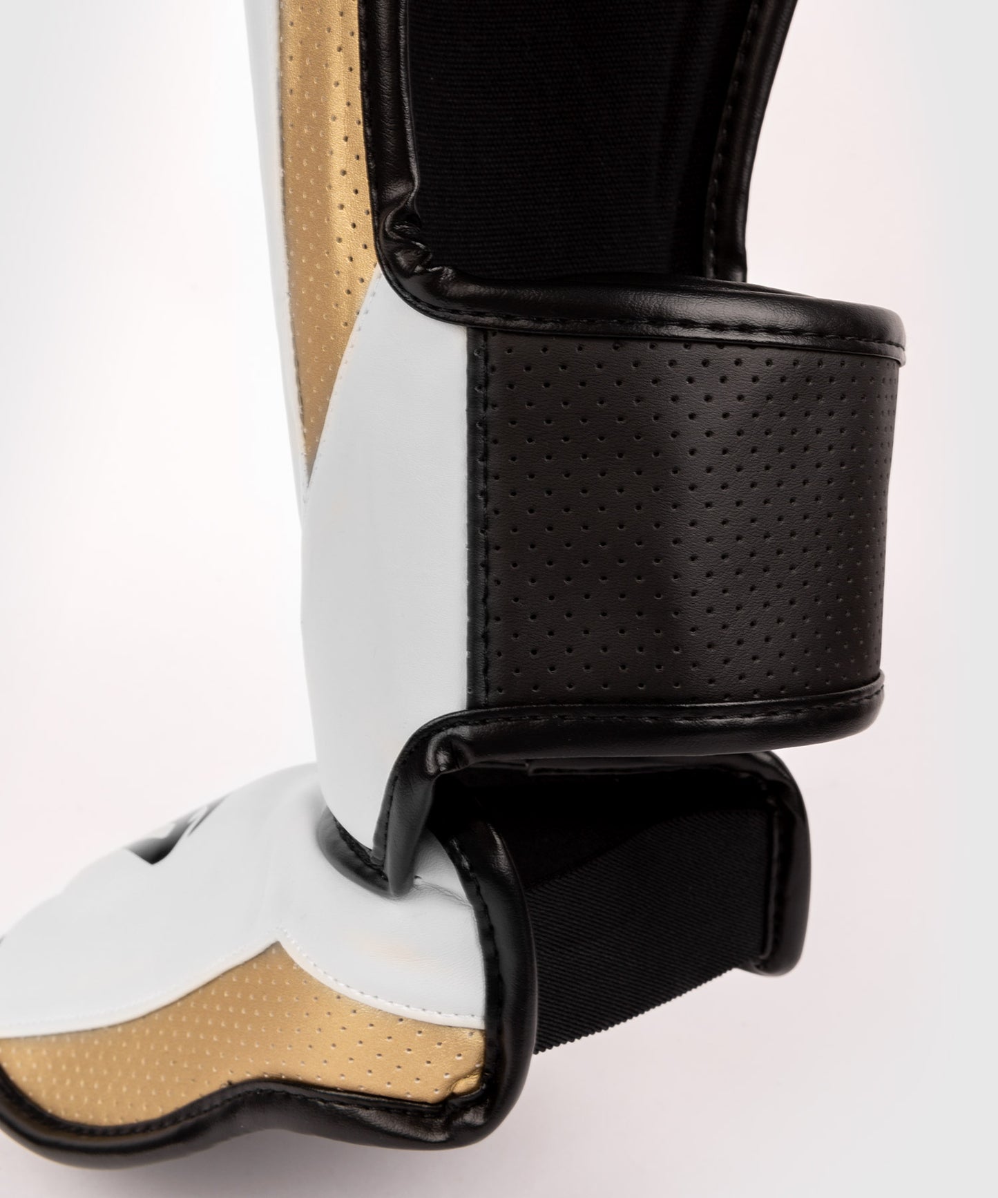 Venum Elite Evo Shinguards - White/Gold