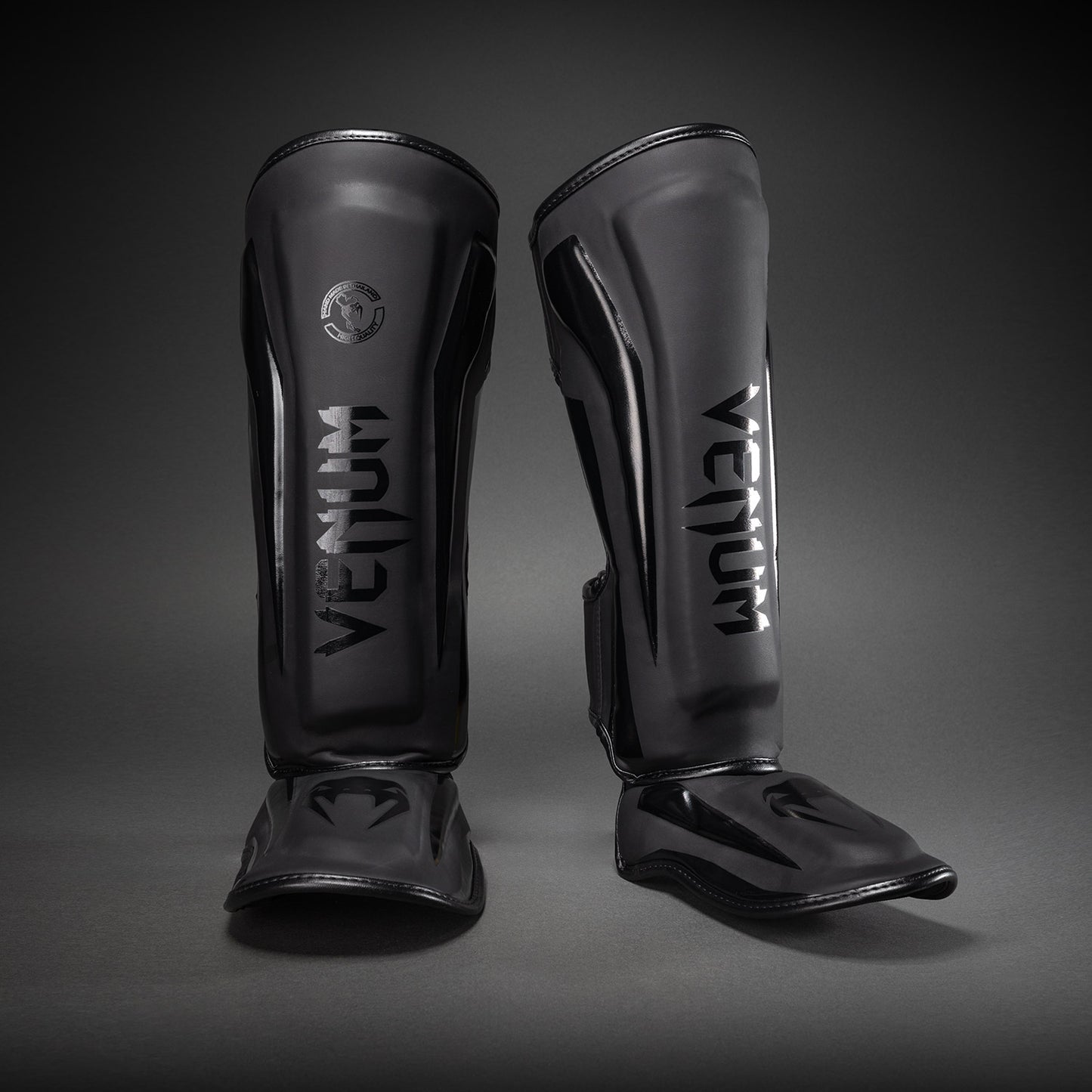 Venum Elite Standup Shin Guards - Matte/Black