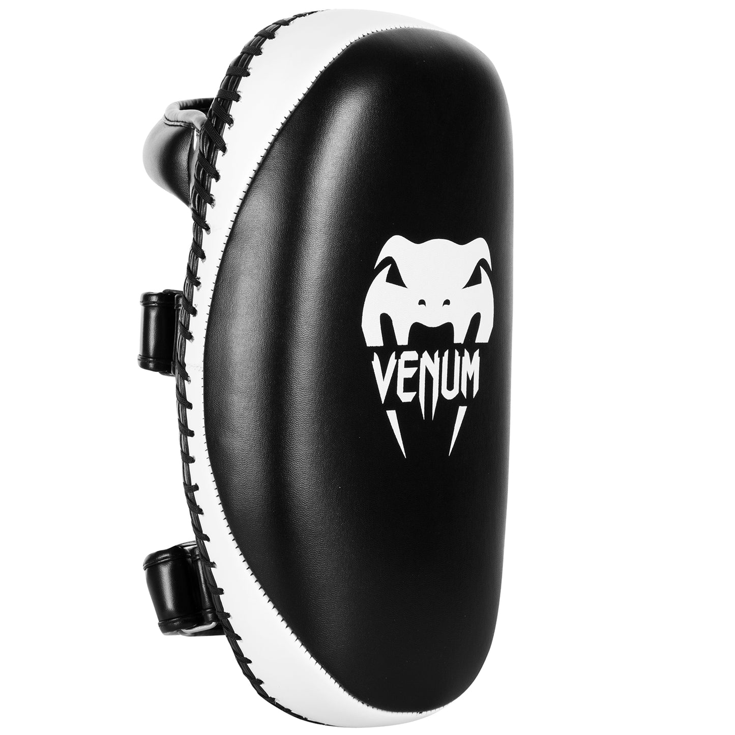 Venum Light Kick Pads - Skintex Leather - Black/Ice (Pair)