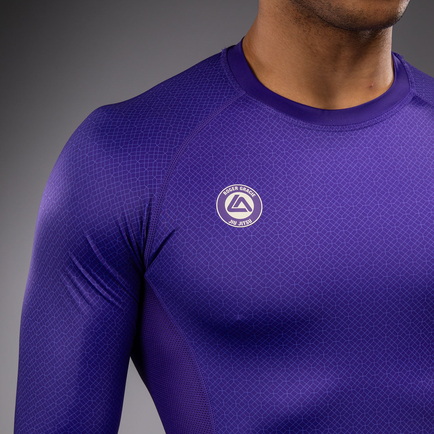 Venum x Roger Gracie Academy Long Sleeve Rashguard - Purple - Venum