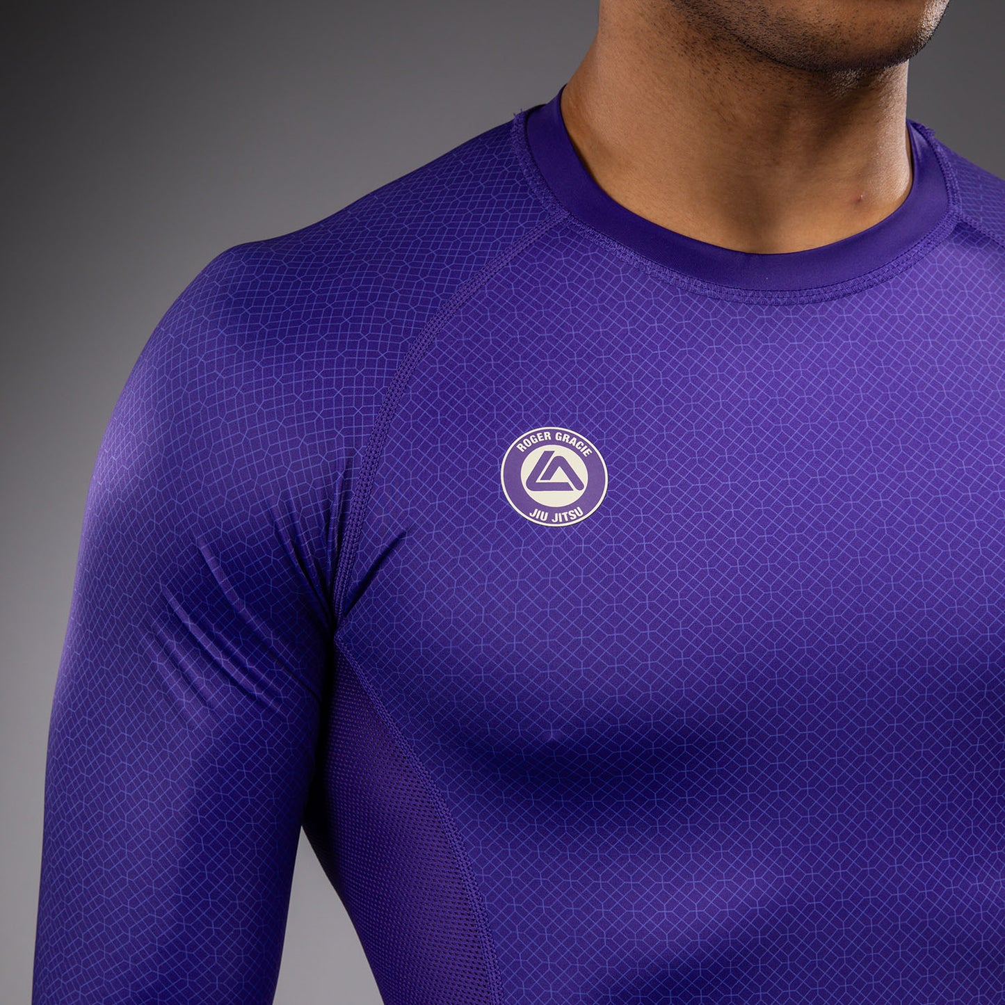 Venum x Roger Gracie Academy Long Sleeve Rashguard - Purple