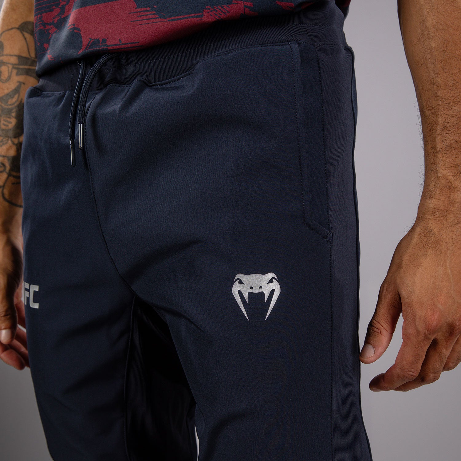 Men's UFC Zenith by Venum Navy Blue Authentic Fight Week Pant - Venum
