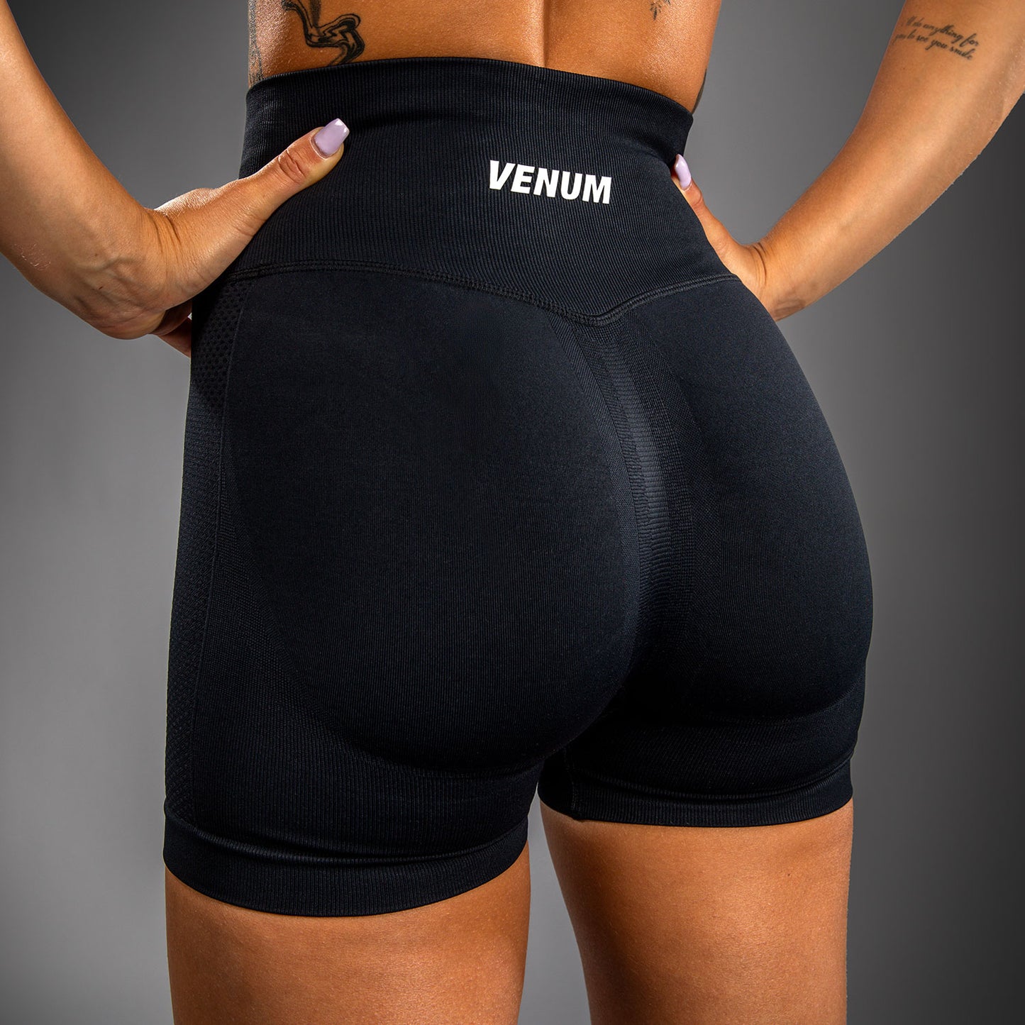 Venum Sculpt Vale Tudo Shorts - Black/White