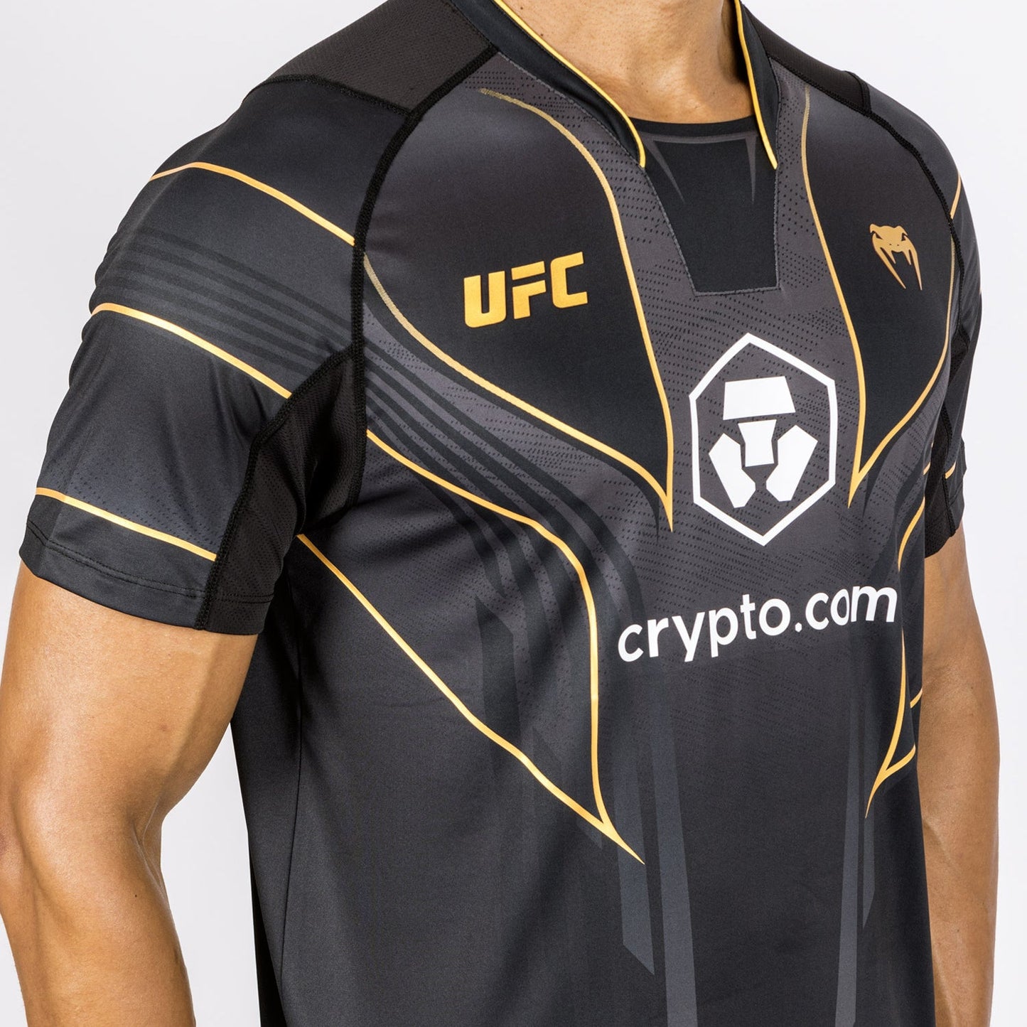 UFC Venum Personalized Authentic Fight Night 2.0 Kit by Venum Men's Walkout Jersey - Champion