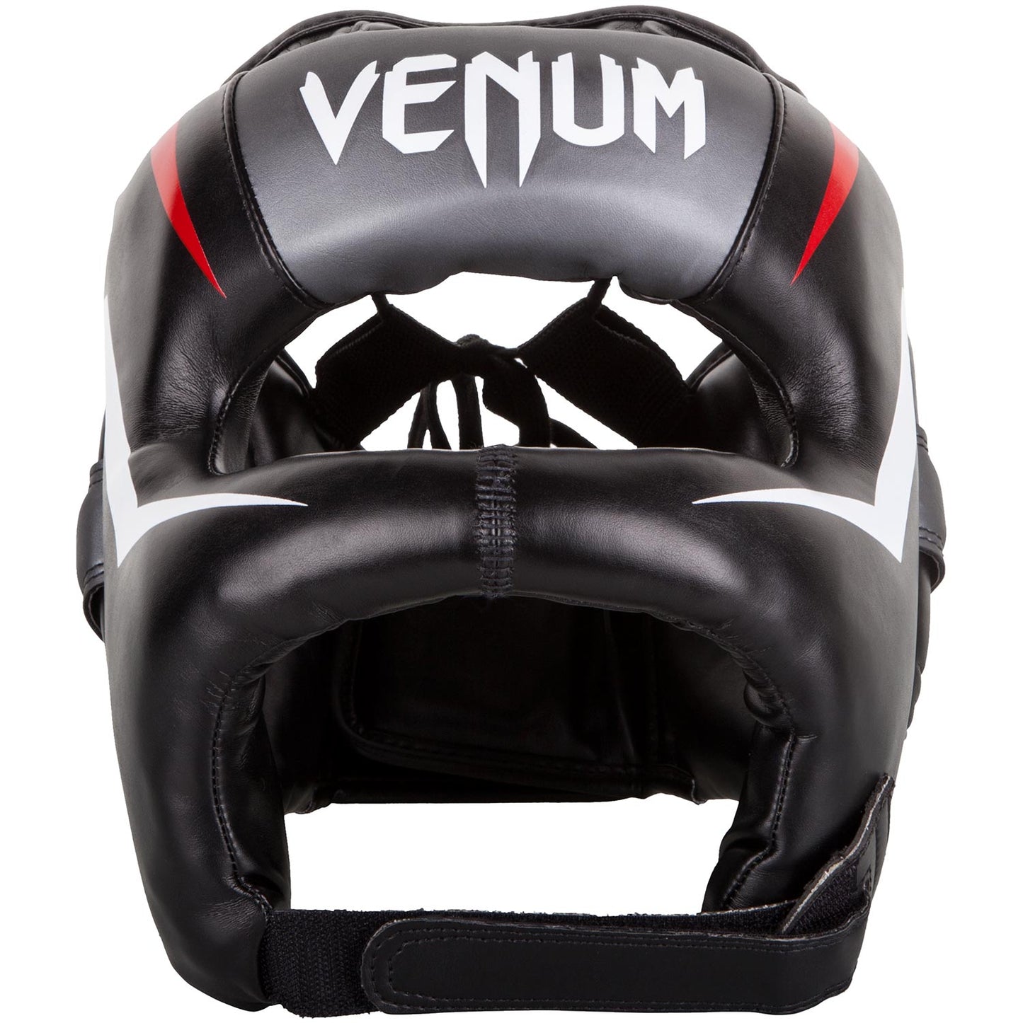 Venum Elite Iron Headgear -Black/Red
