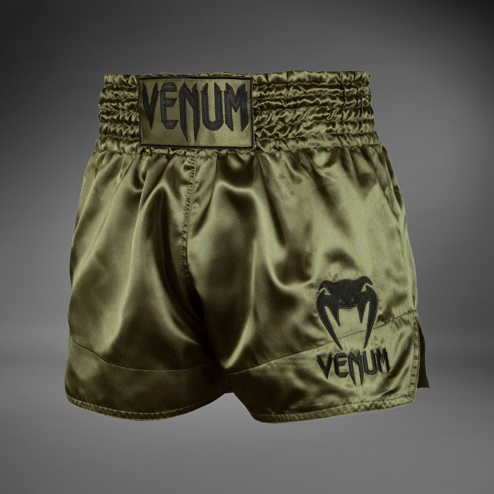 Pantaloncini Muay Thai Venum Classic - Unisex Adulto Per Kickboxing E Arti Marziali - Foto 10