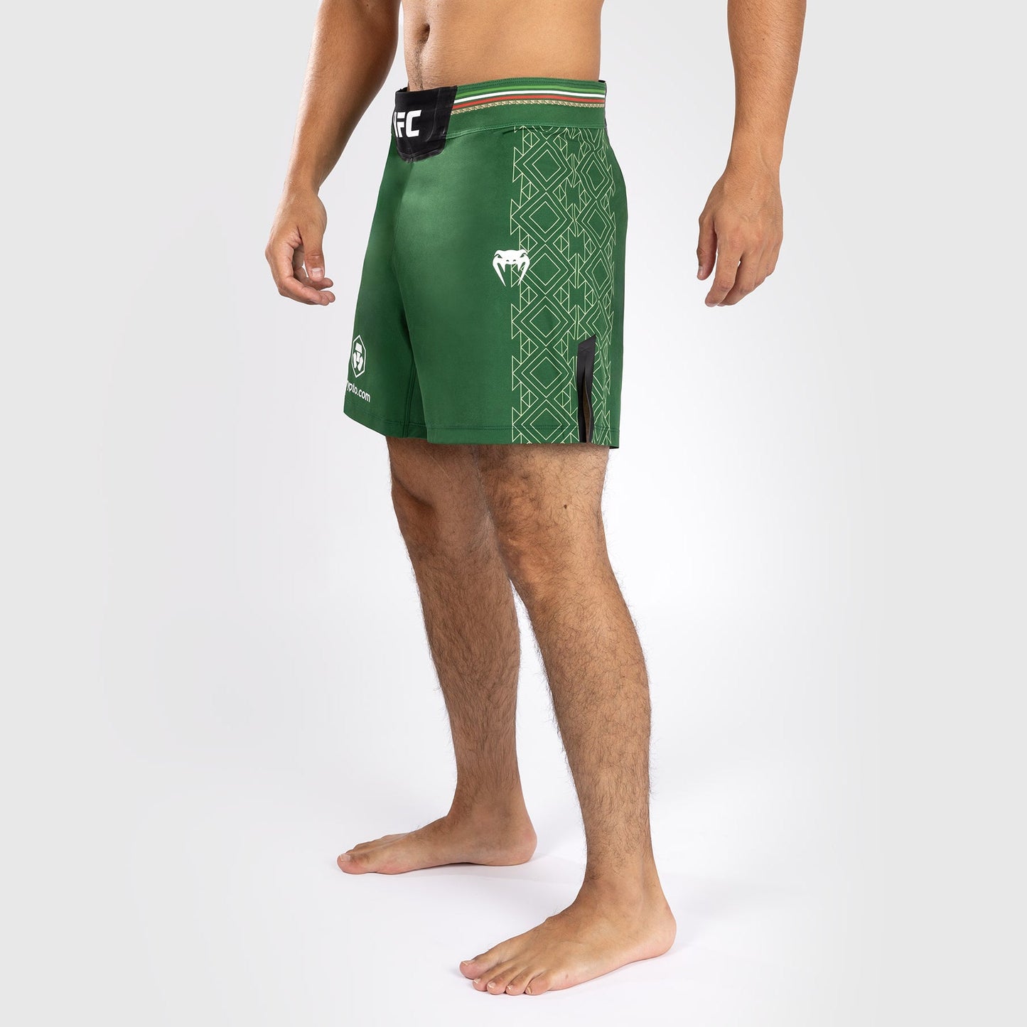 Noche UFC by Venum Authentic Fight Night Men’s Fight Short - Short Fit - Green