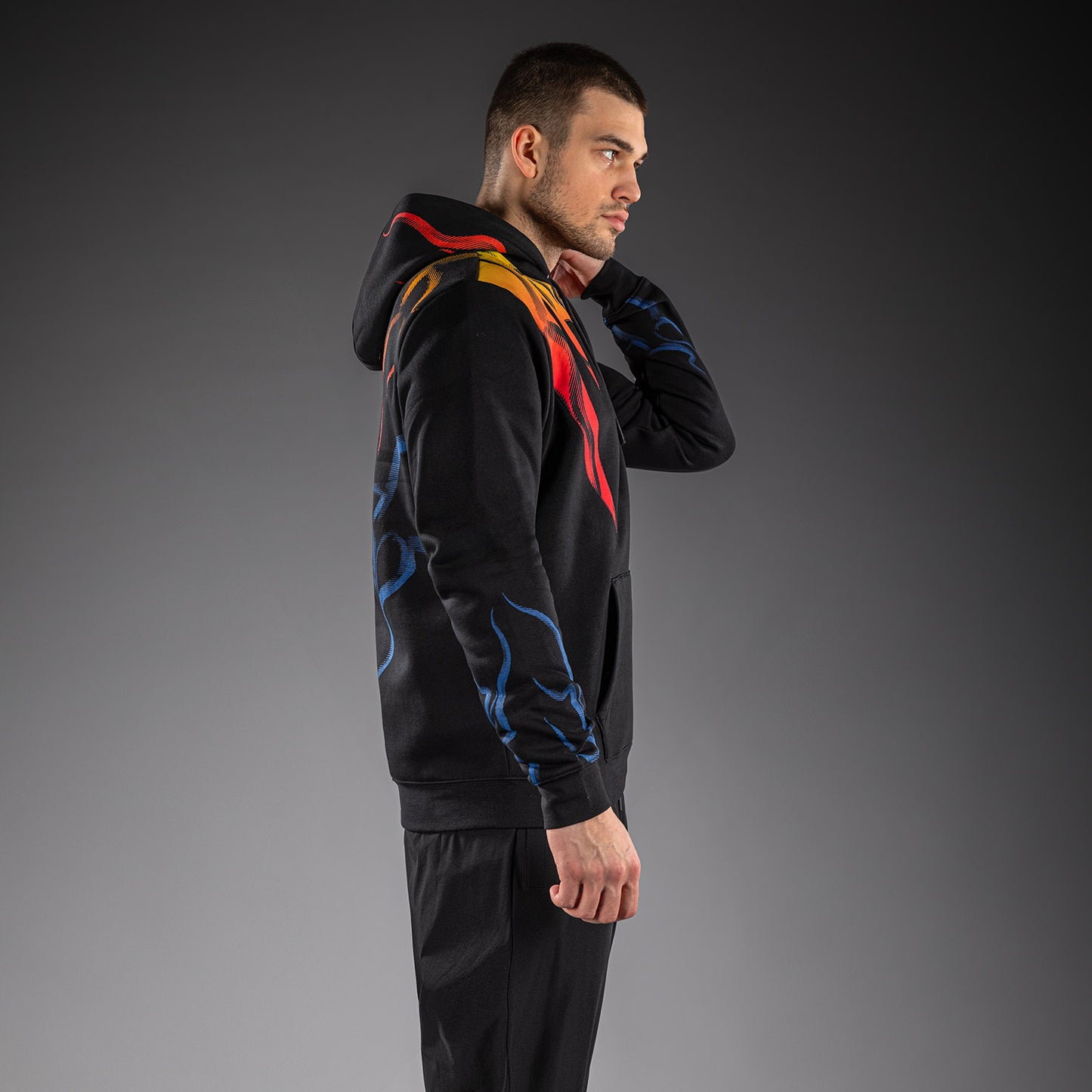 Venum x TEKKEN 8 Pullover Hoodie - Yoshimitsu - Black/Orange