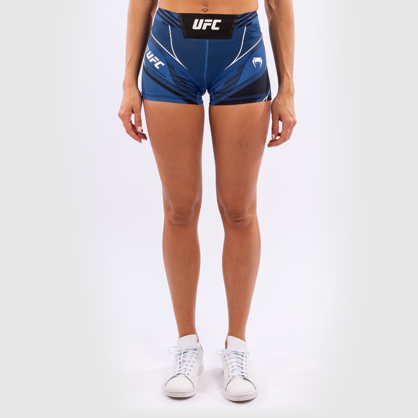 UFC Venum Authentic Fight Night Women's Vale Tudo Shorts - Short Fit - Blue