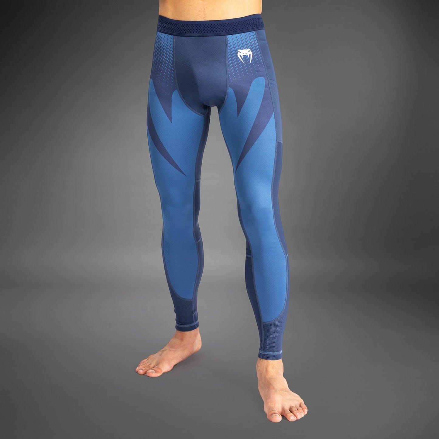 Venum Attack Men's Spats - Navy Blue