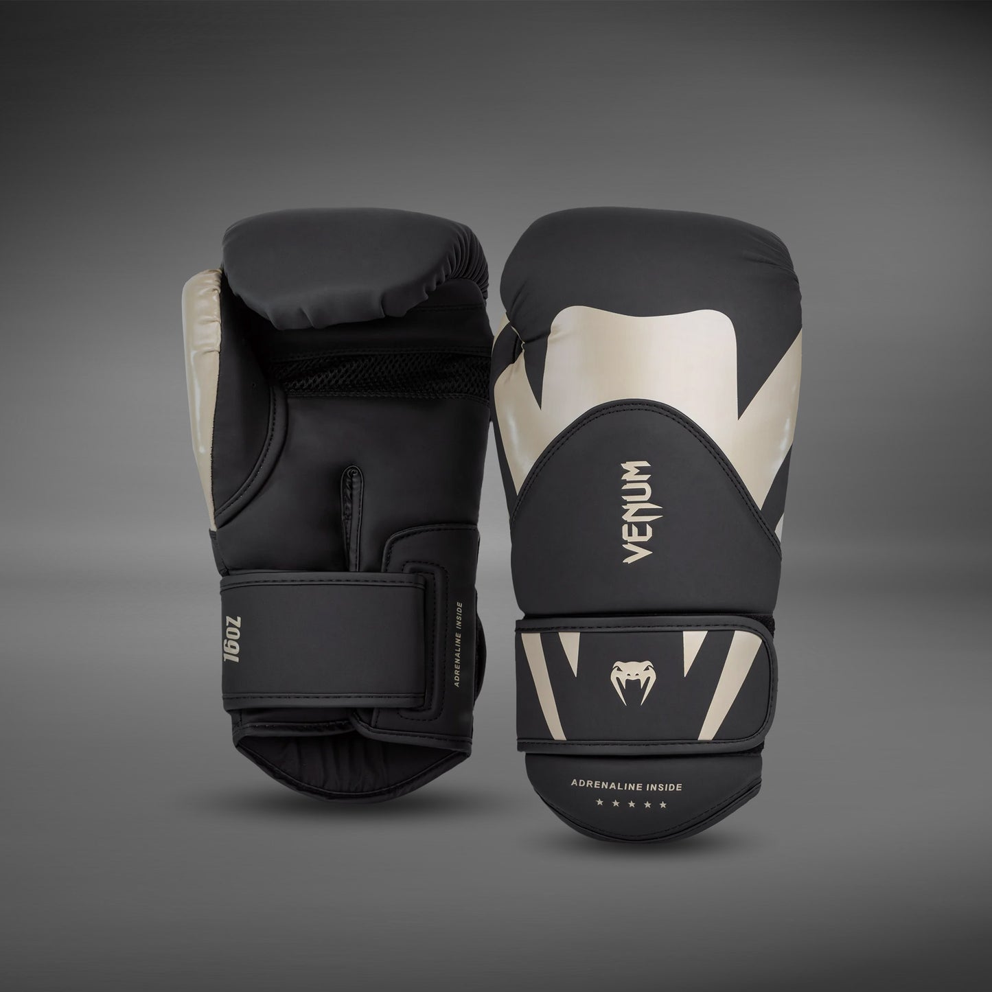 Venum Challenger 4.0 Boxing Gloves - Black/Beige