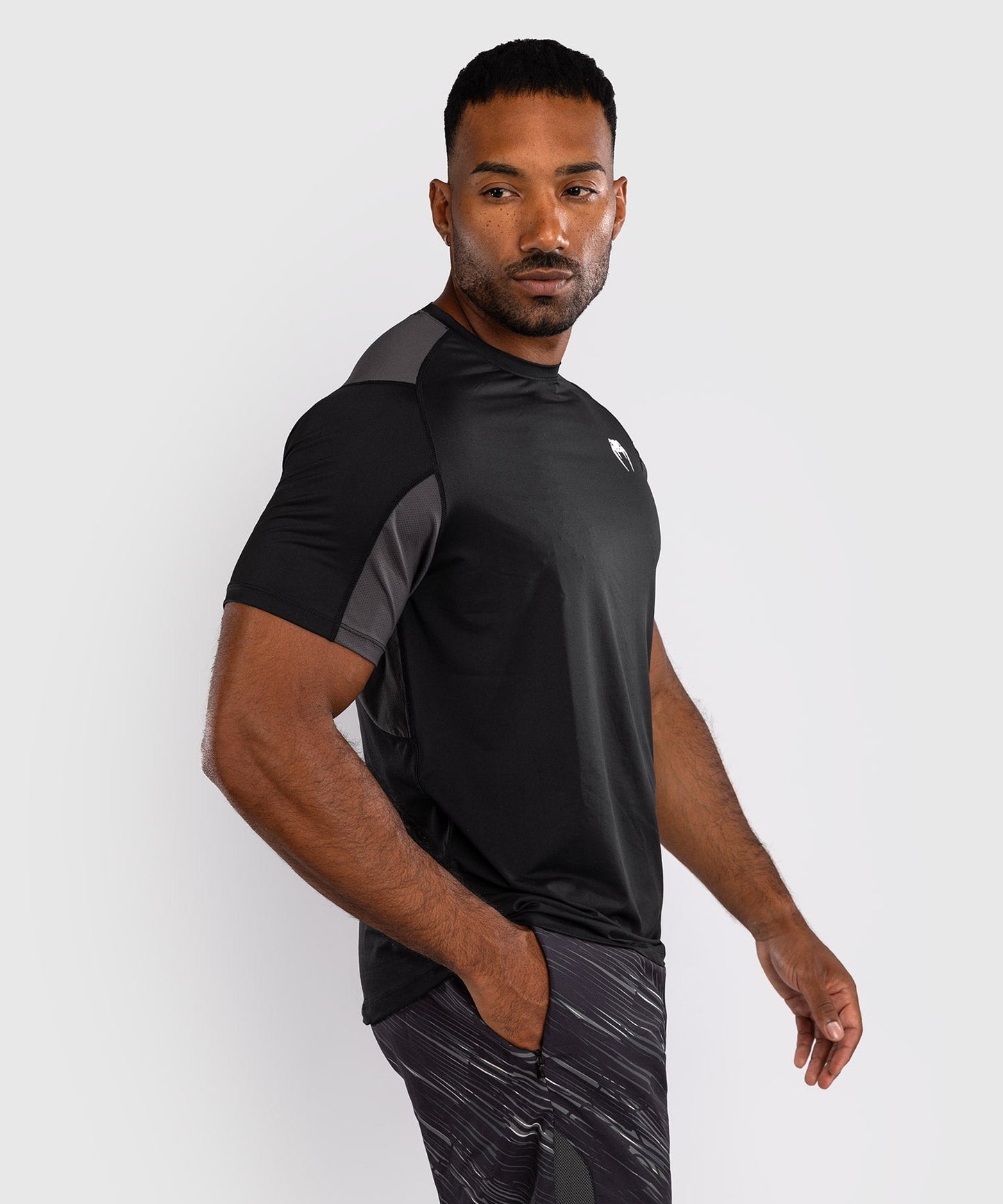 Venum Rapid Dry-Tech Shirt - Black/Storm Grey