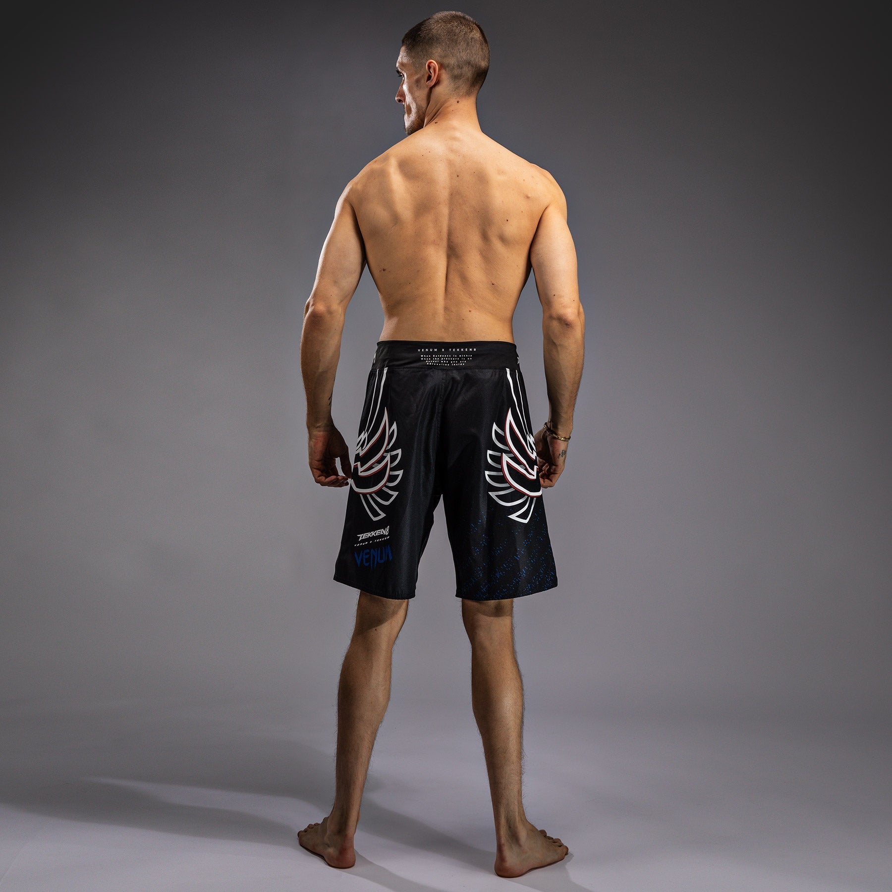 Venum x TEKKEN 8 - Jin Kazama Fight Shorts - Blue/Black