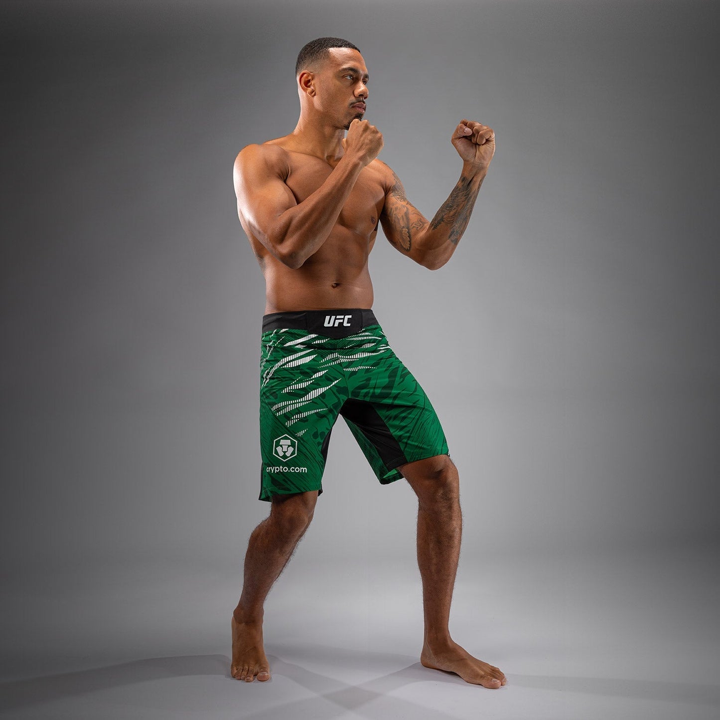 UFC Fusion by Venum Authentic Fight Night Men’s Fight Short - Long Fit - Green