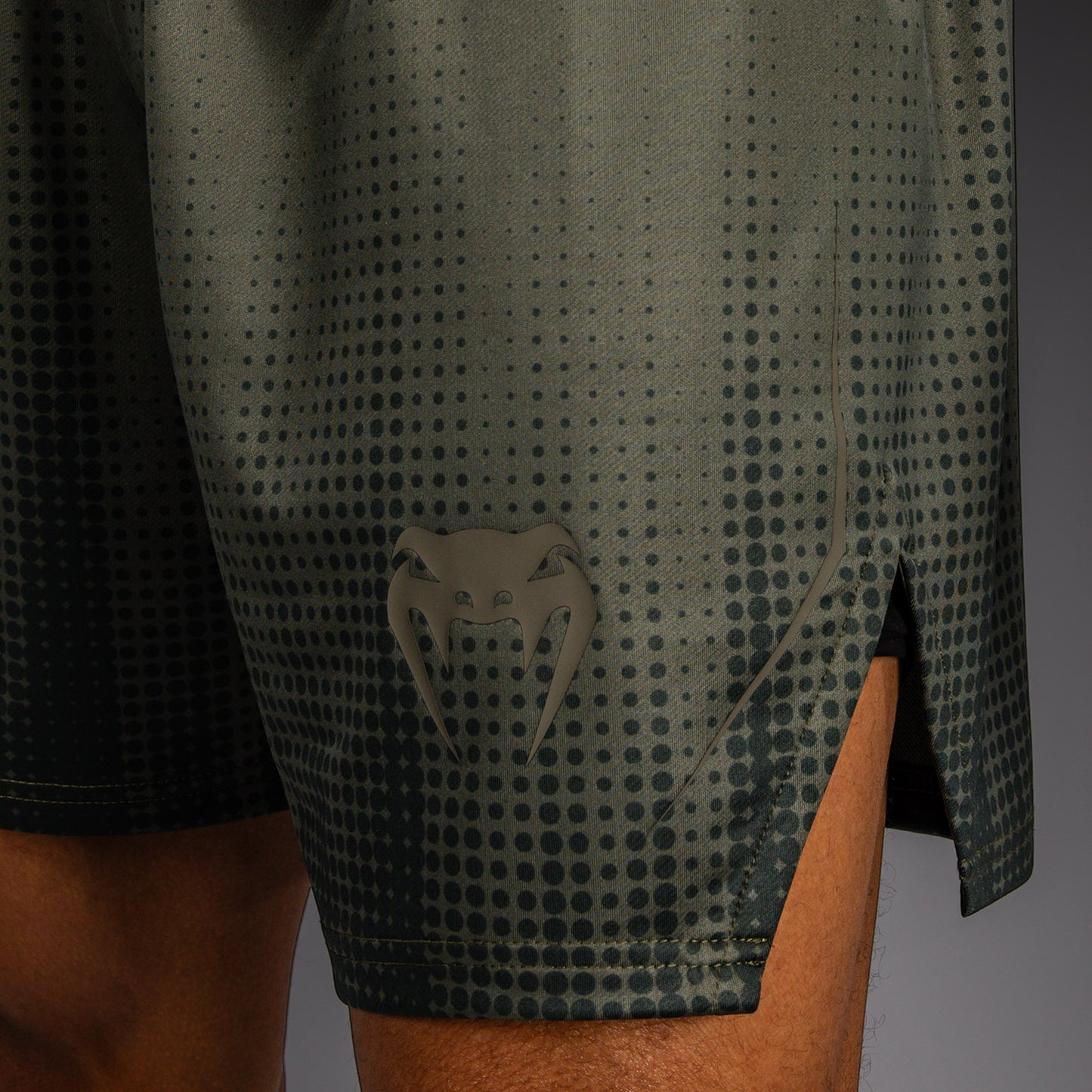 Venum Stealth Boxing Shorts - Khaki/Dark Green  product-type_Boxing shorts Venum