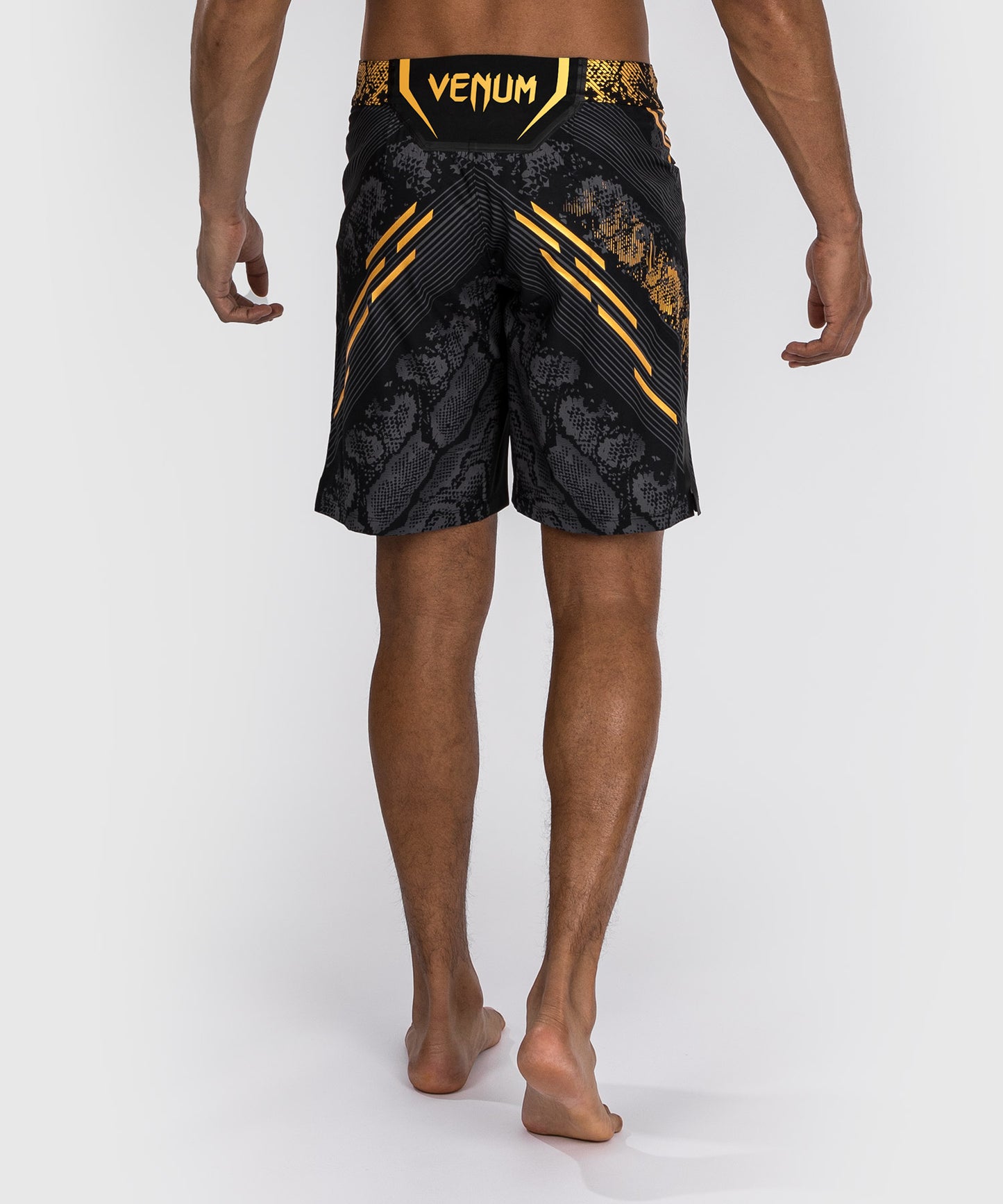 UFC Adrenaline by Venum Personalized Authentic Fight Night Men's Fight Short - Long Fit  - Champion
