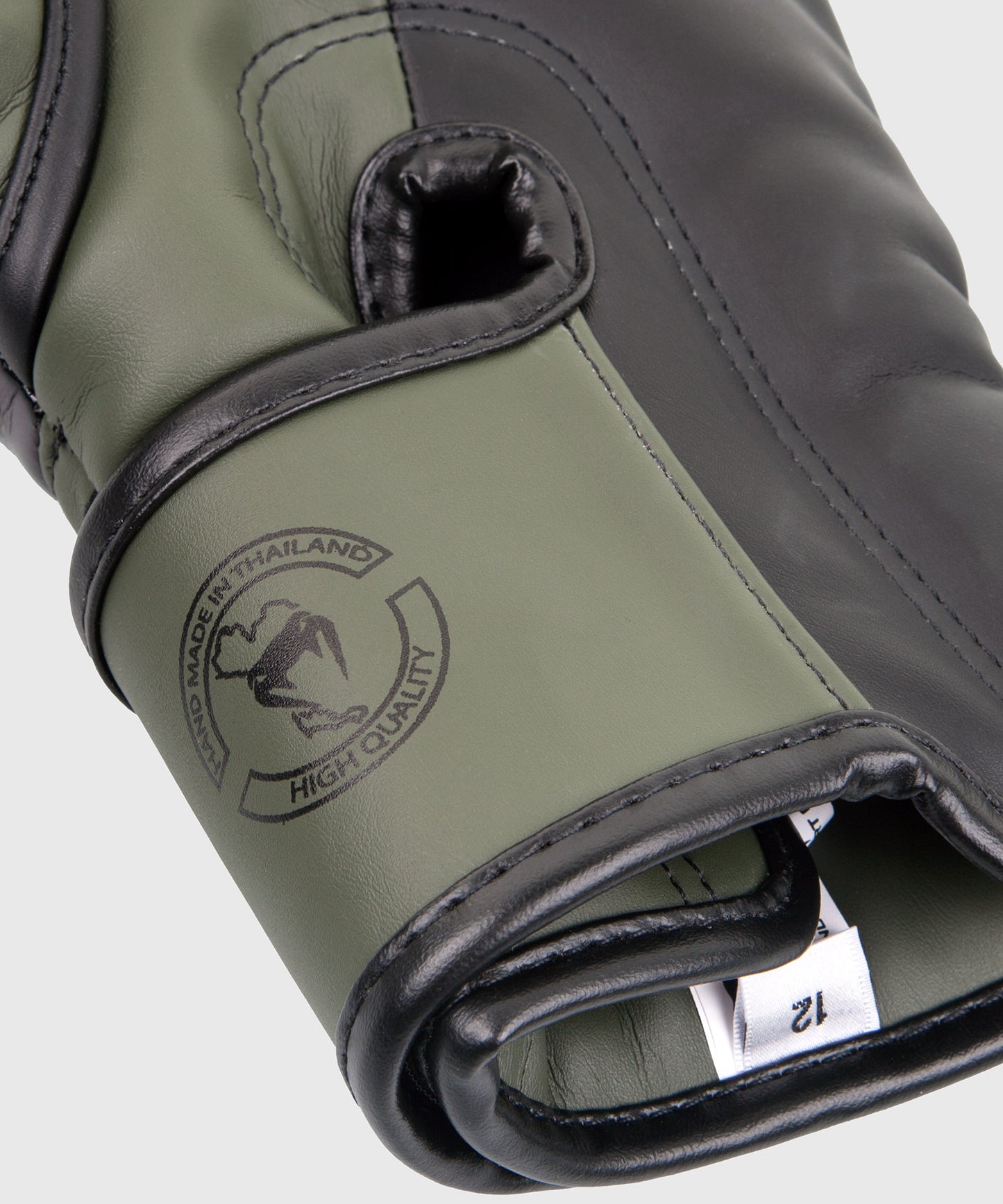 Venum Elite Boxing Gloves - Khaki/Black