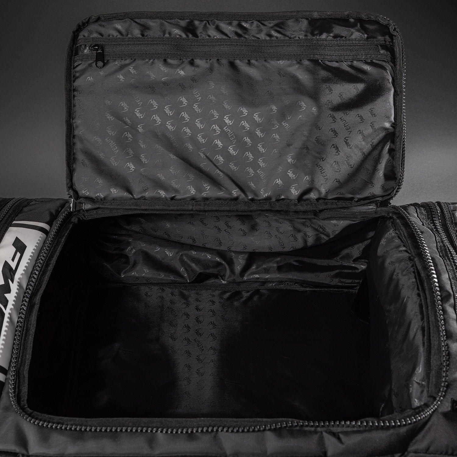 UFC Unity by Venum Authentic Fight Week Gear Bag – Black/White  product-type_Sports Bags Venum