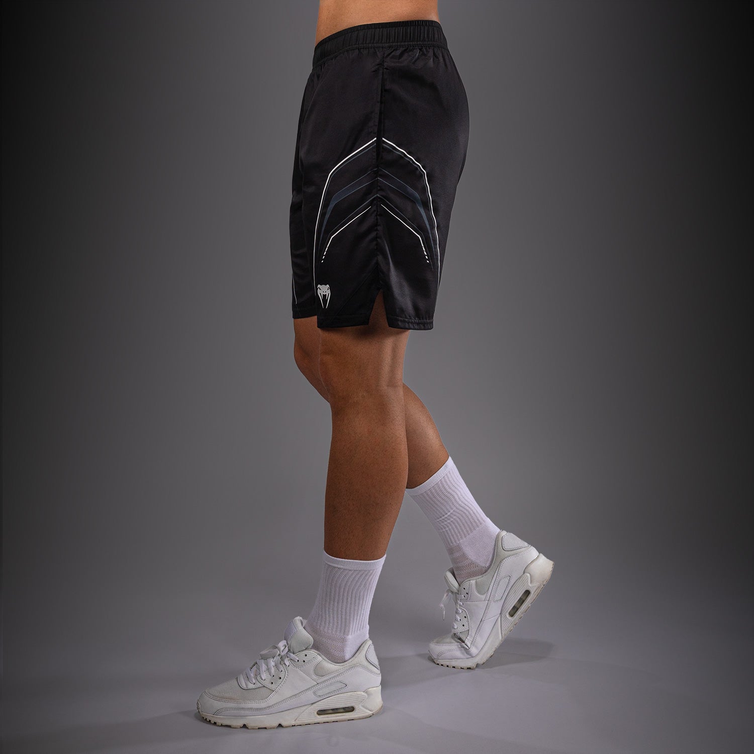 Venum Streamline Training Shorts - Black/White  product-type_Training shorts Venum