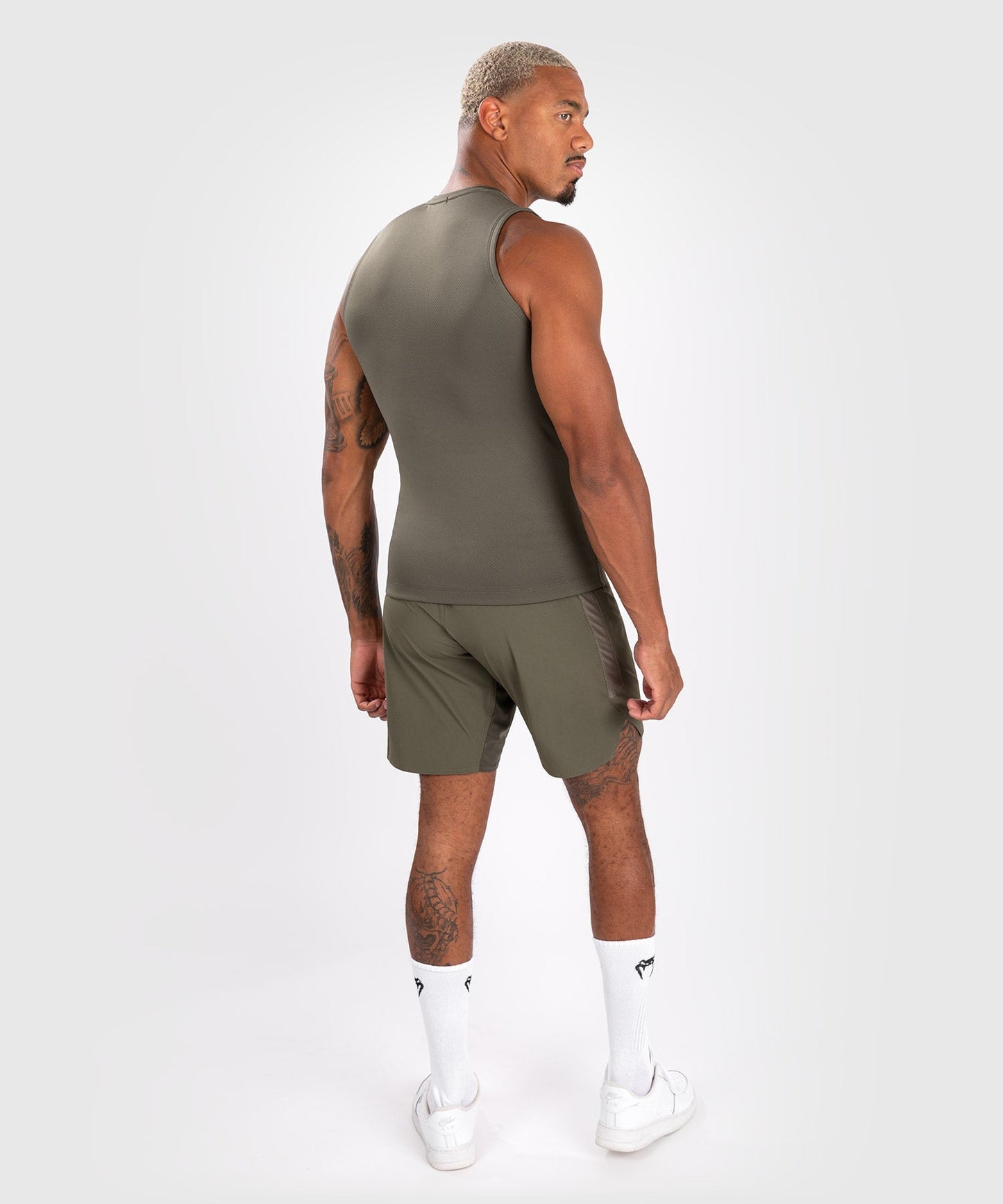 Rashguard sans manches pour hommes Venum Contender - Kaki - Débardeurs