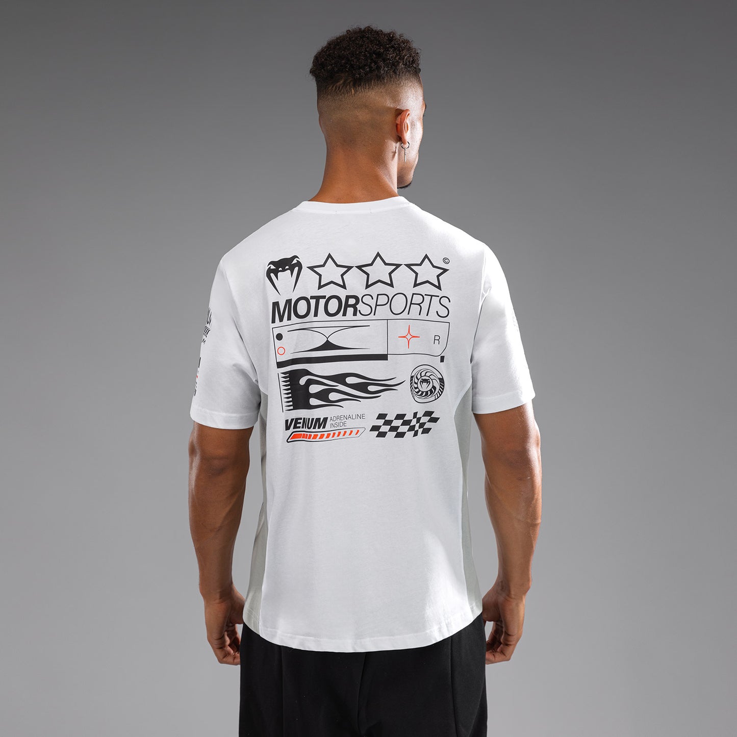Venum Motorsport T-Shirt - Snow White