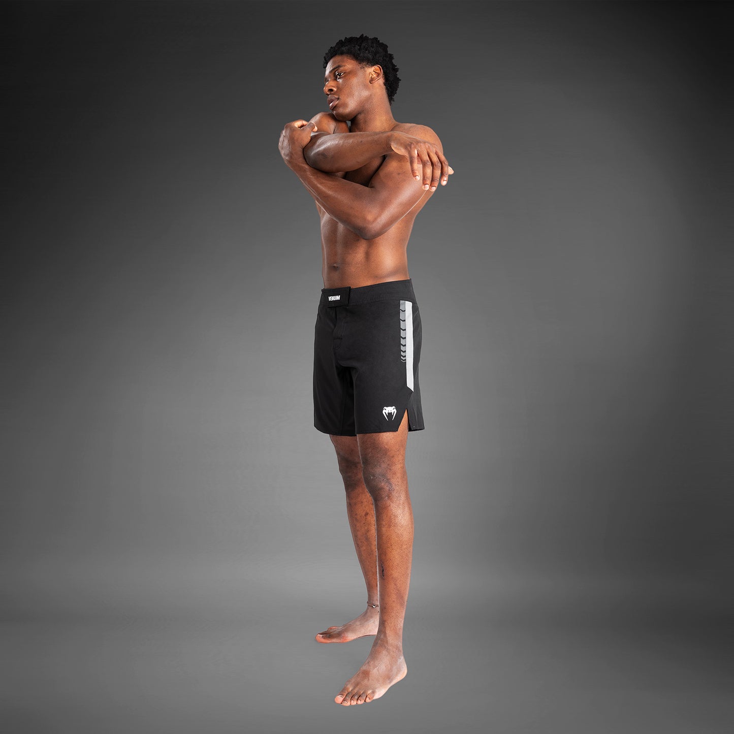 Venum Tempest Men's Fight Shorts - Black/Grey