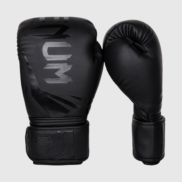 Venum Challenger 3.0 Boxing Gloves - Black/Gold - Venum