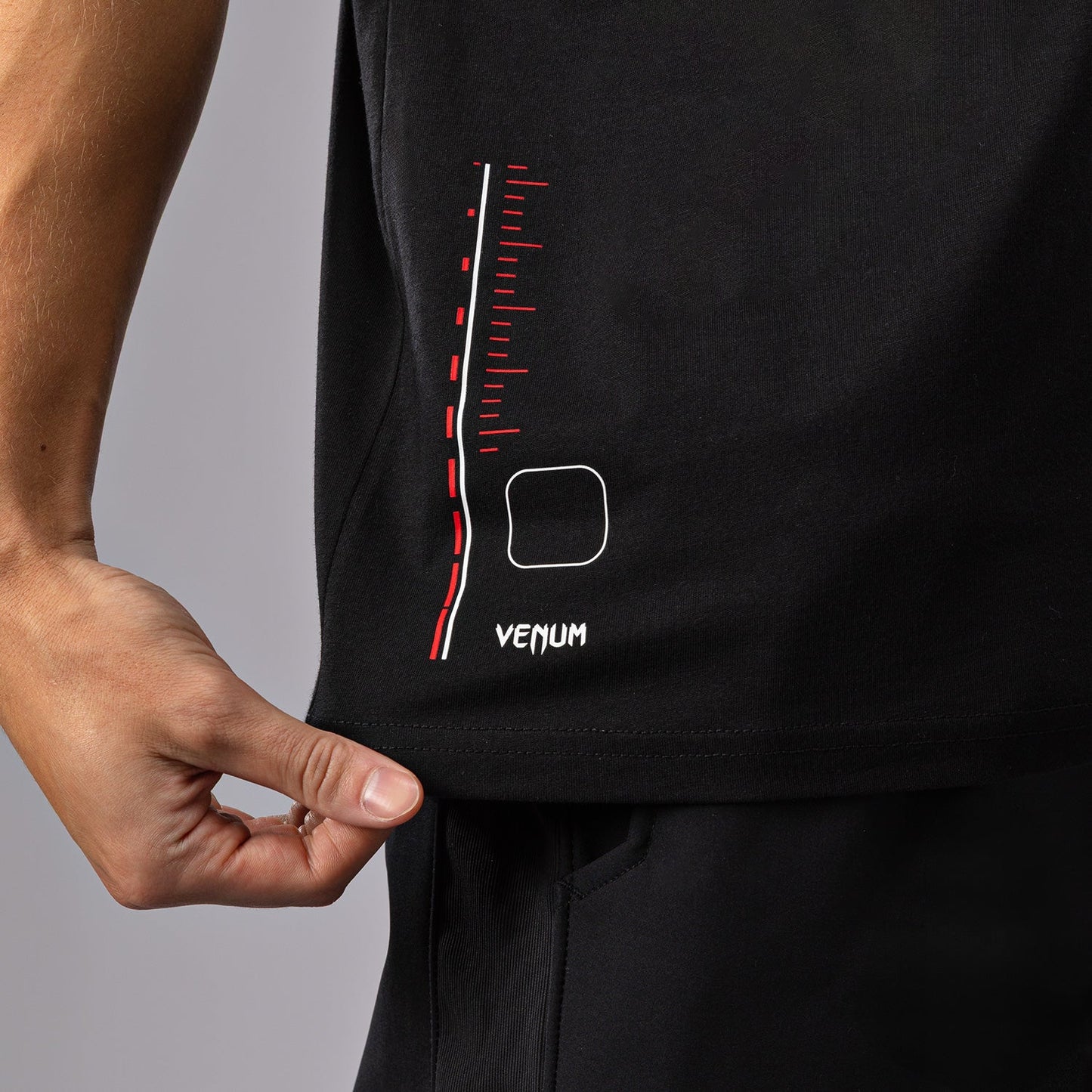 Venum Tactical XT T-Shirt - Black/Fire Red
