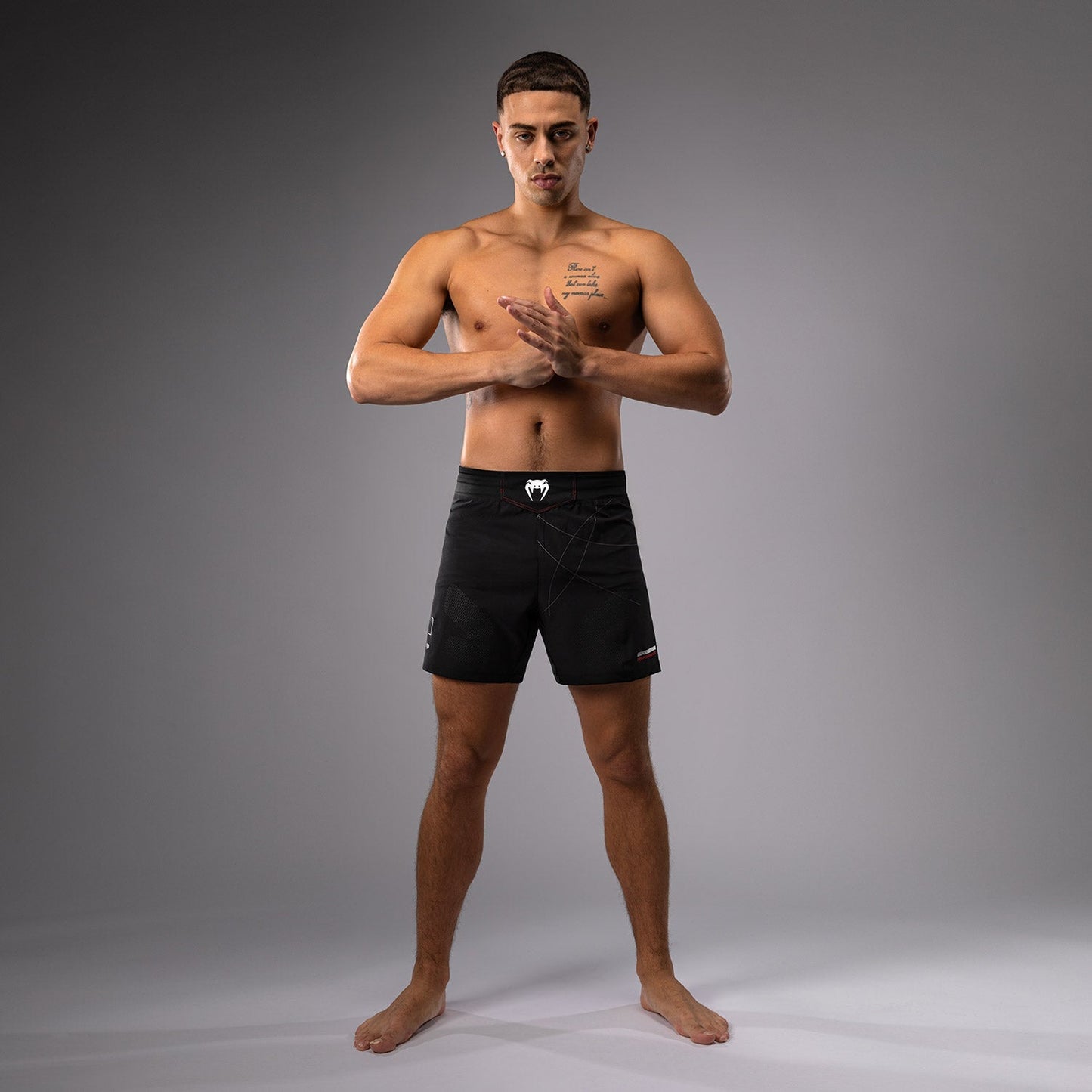 Venum Tactical XT Fightshorts - Black/Fire Red