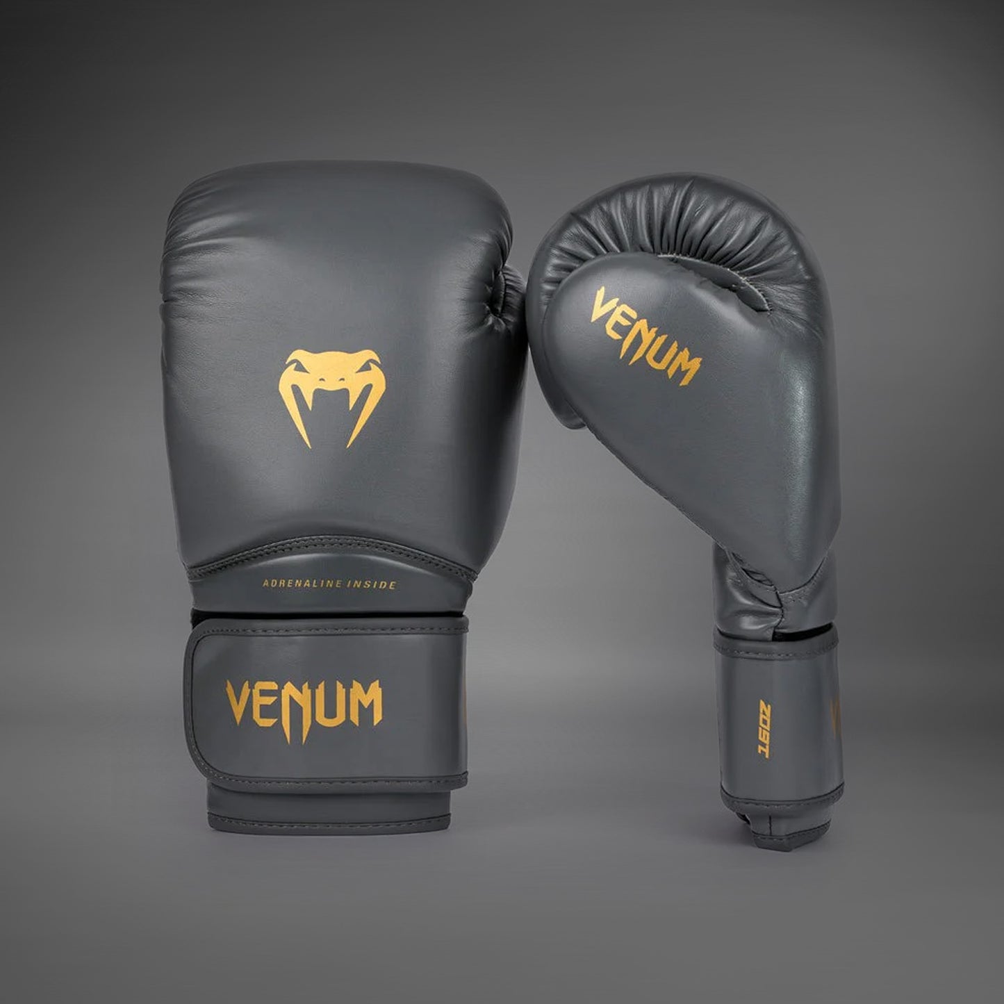 Venum Contender 1.5 Boxing Gloves - Grey/Gold