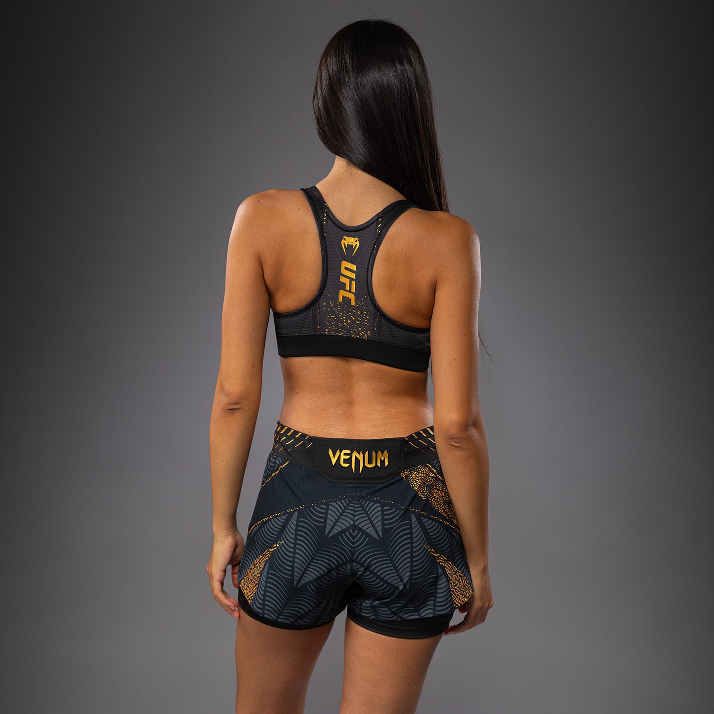 Women's UFC Zenith by Venum Champion Authentic Fight Night Sports Bra