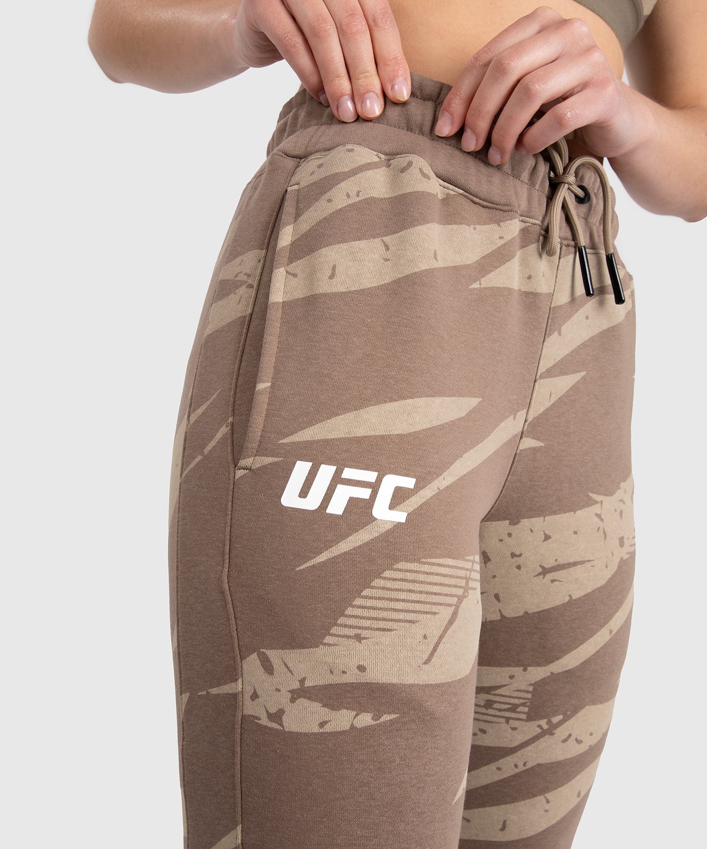 UFC Adrenaline by Venum Fight Week Women’s Cotton Pant - Desert Camo