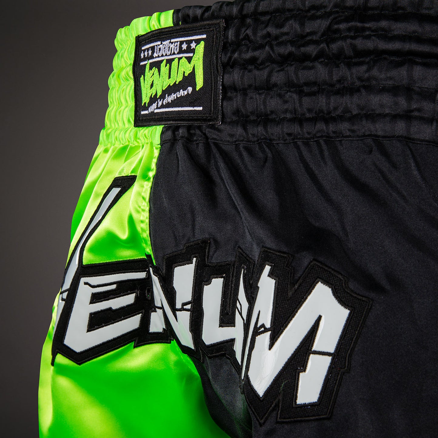 Venum Inferno 2.0 Muay Thai Shorts - Green/Black  product-type_Muay Thai Shorts Venum