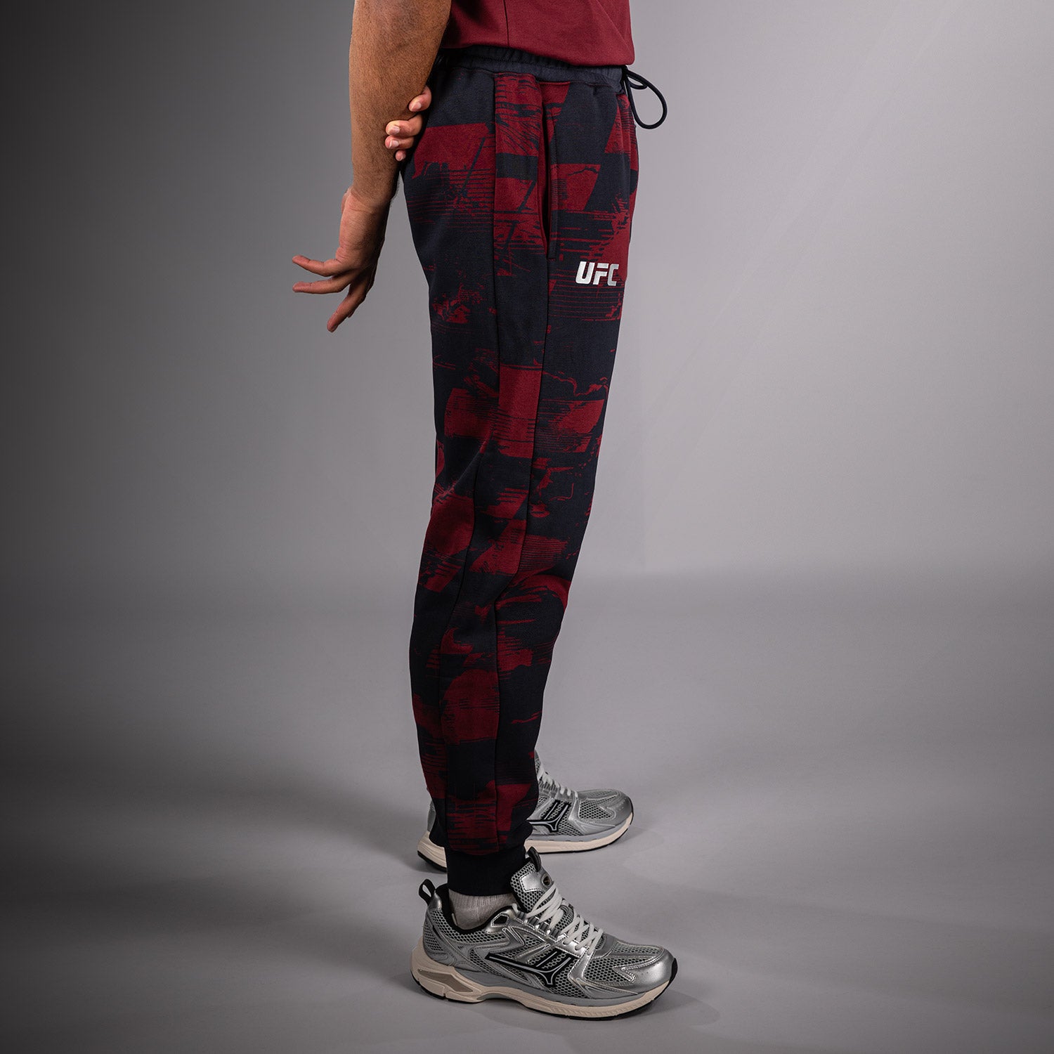 Men's UFC Zenith by Venum Burgundy Authentic Fight Week Pant - Venum
